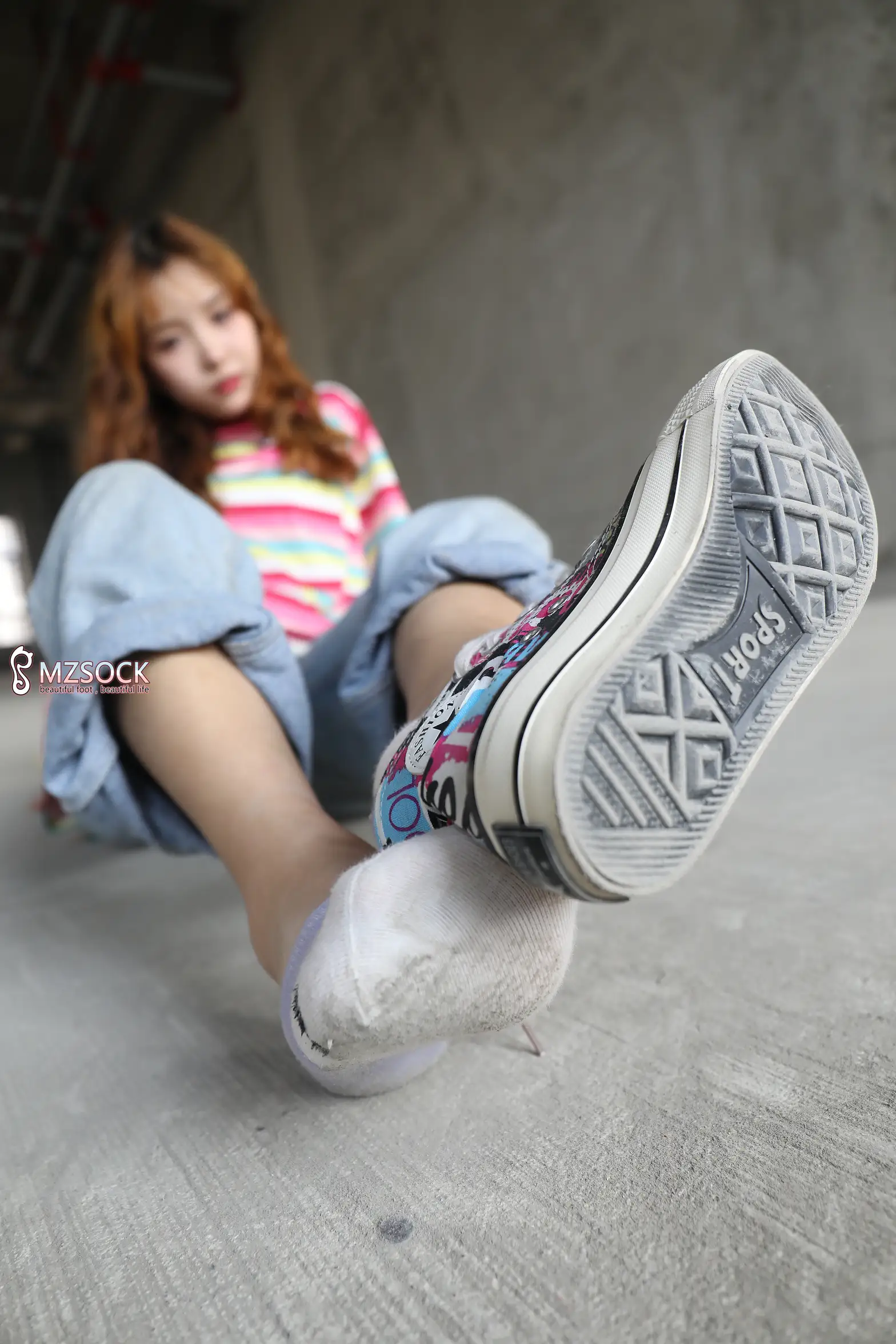 [Mzsock] Love beautiful feet NO.206 ella#[74P]-6