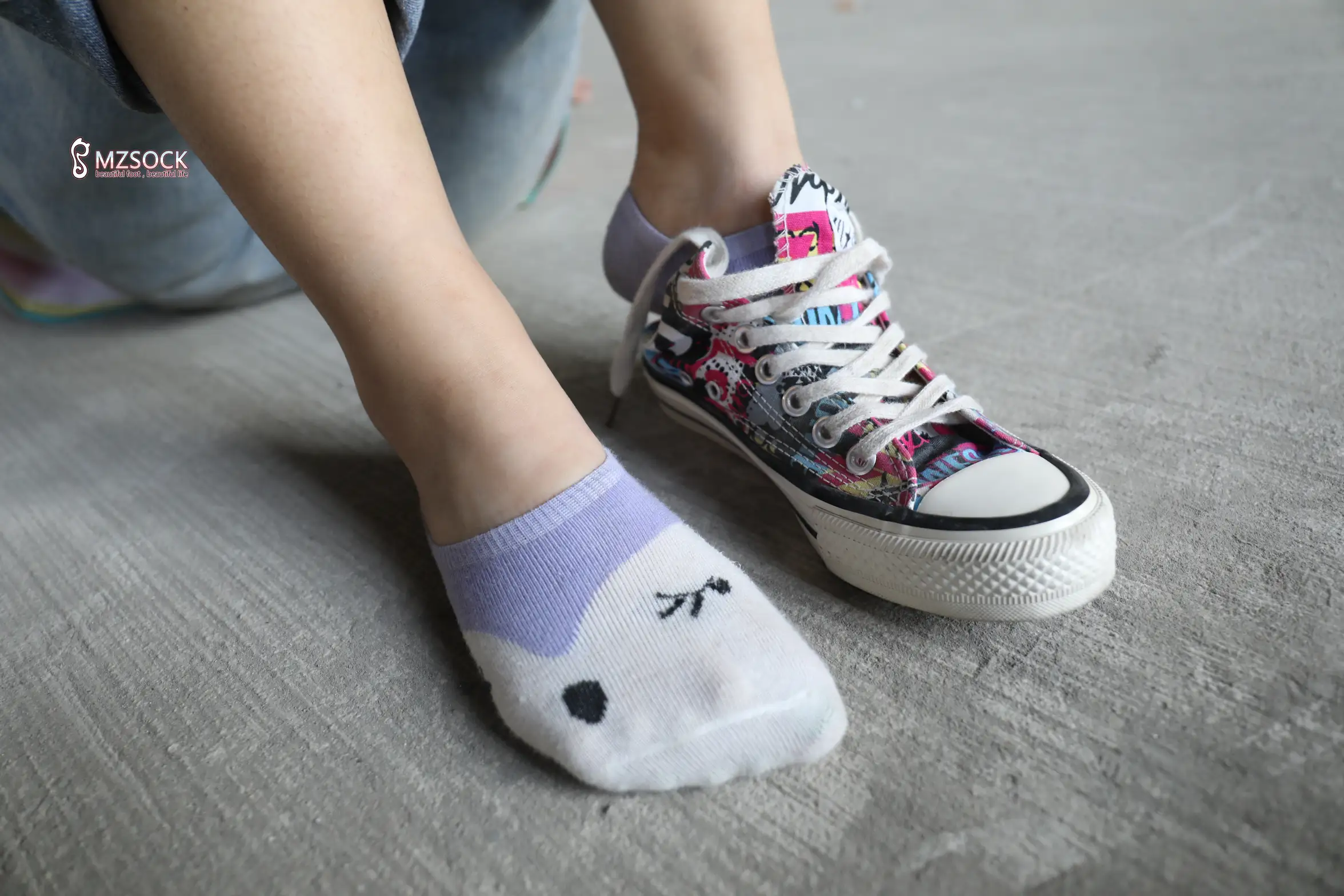 [Mzsock] Love beautiful feet NO.206 ella#[74P]-8