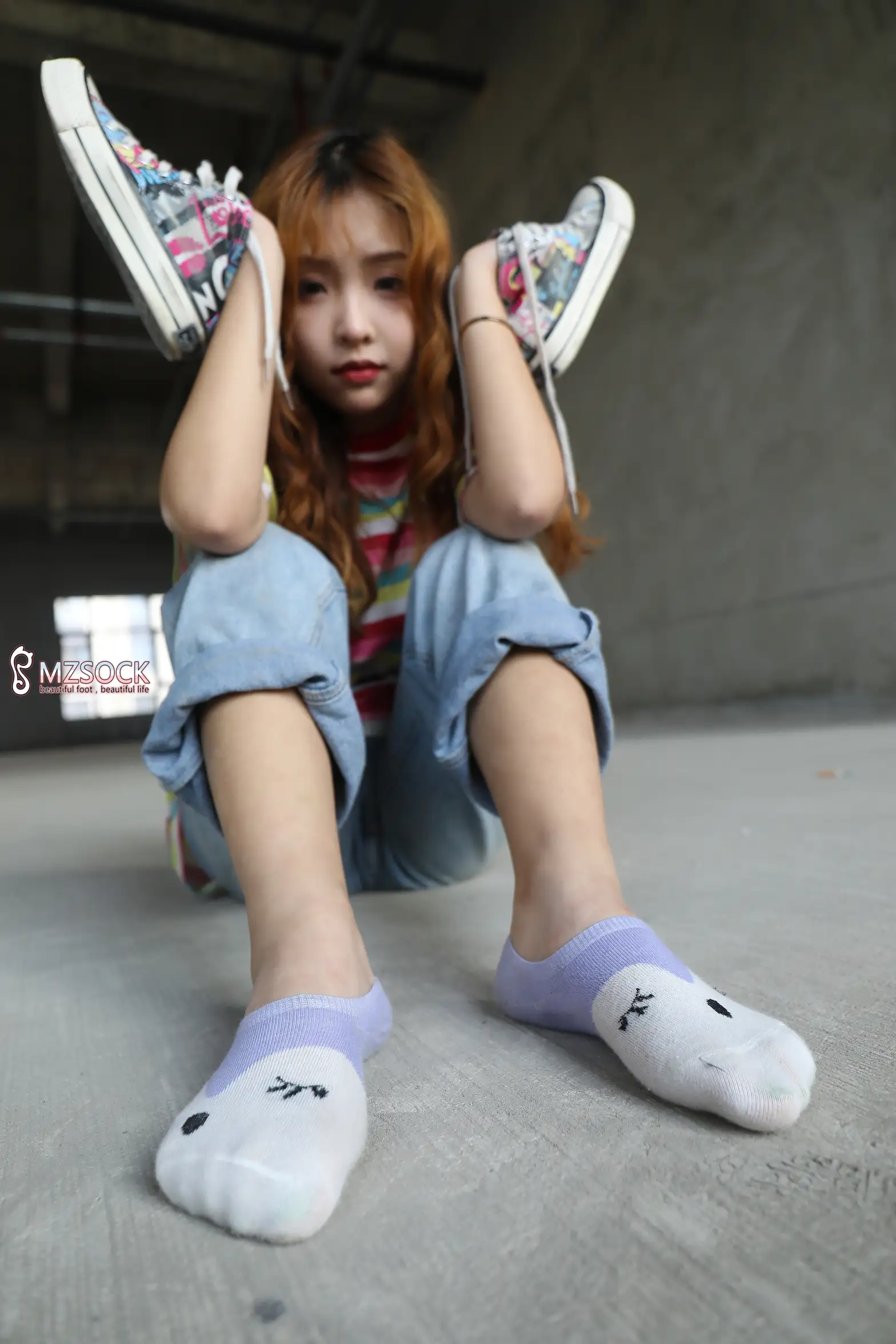 [Mzsock] Love beautiful feet NO.206 ella#[74P]-3