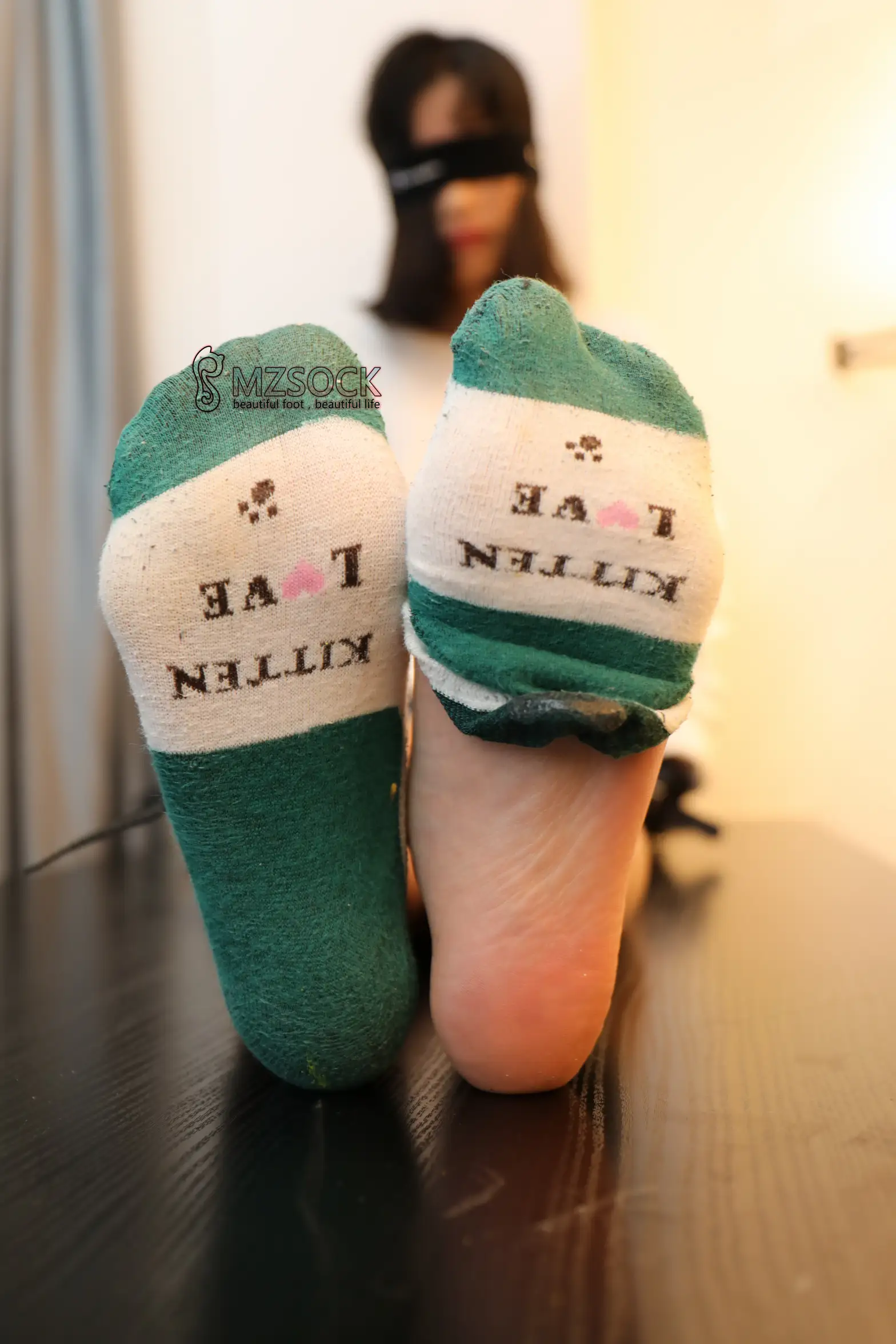 [Mzsock] Love beautiful feet NO.005 Fan Fan#[74P]-1