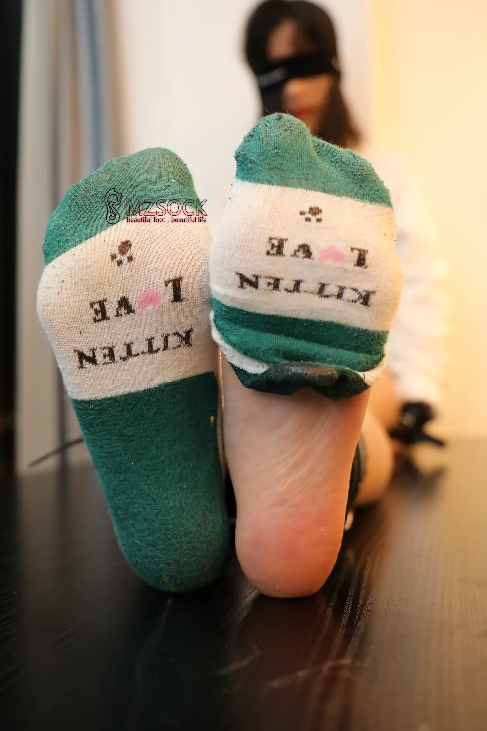 [Mzsock] Love beautiful feet NO.005 Fan Fan#[74P]-2
