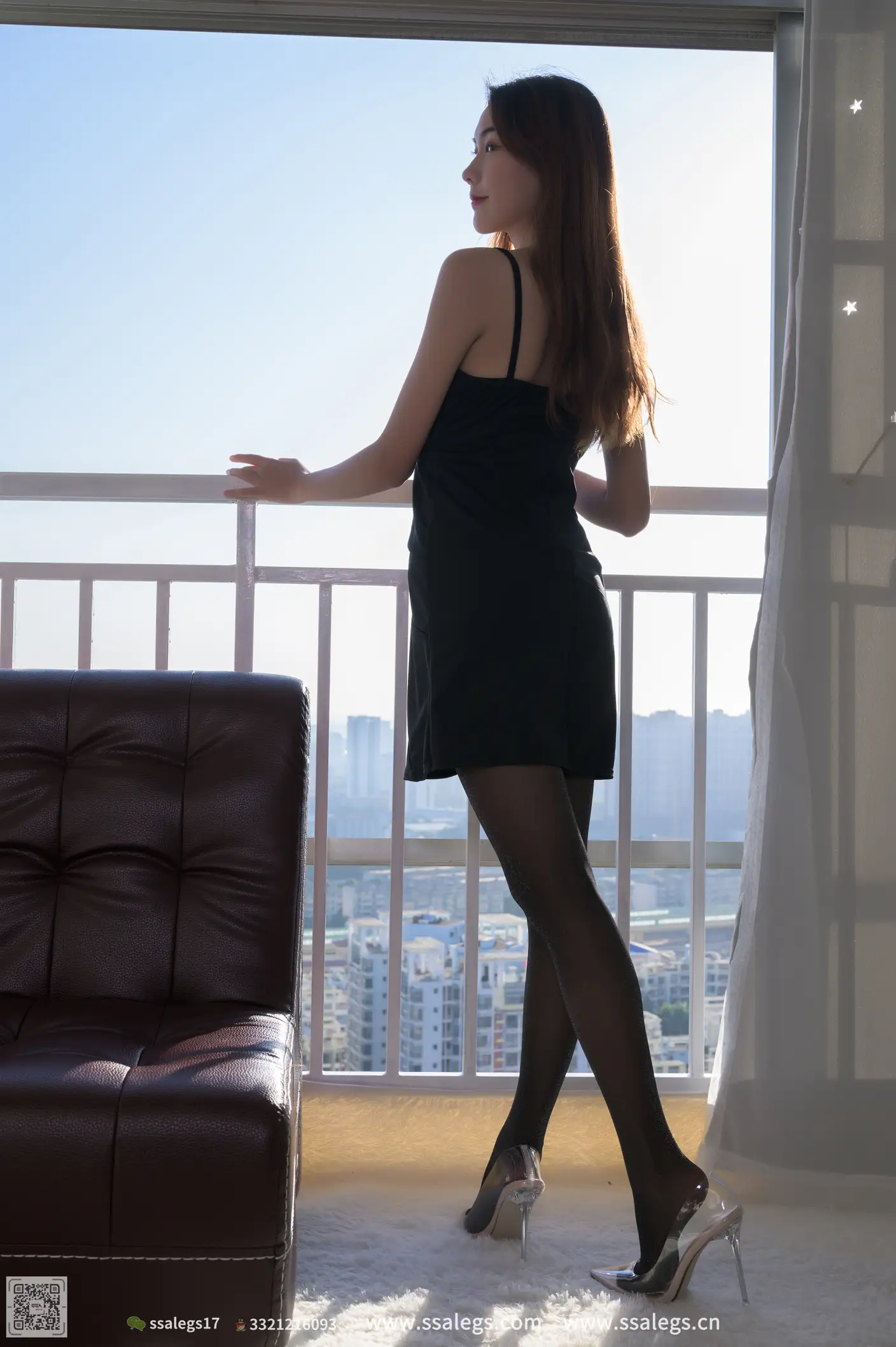 [Mzsock] NO.501 Susu Shiny Black Stockings Photo (Part 1) silk club#[123P]-10