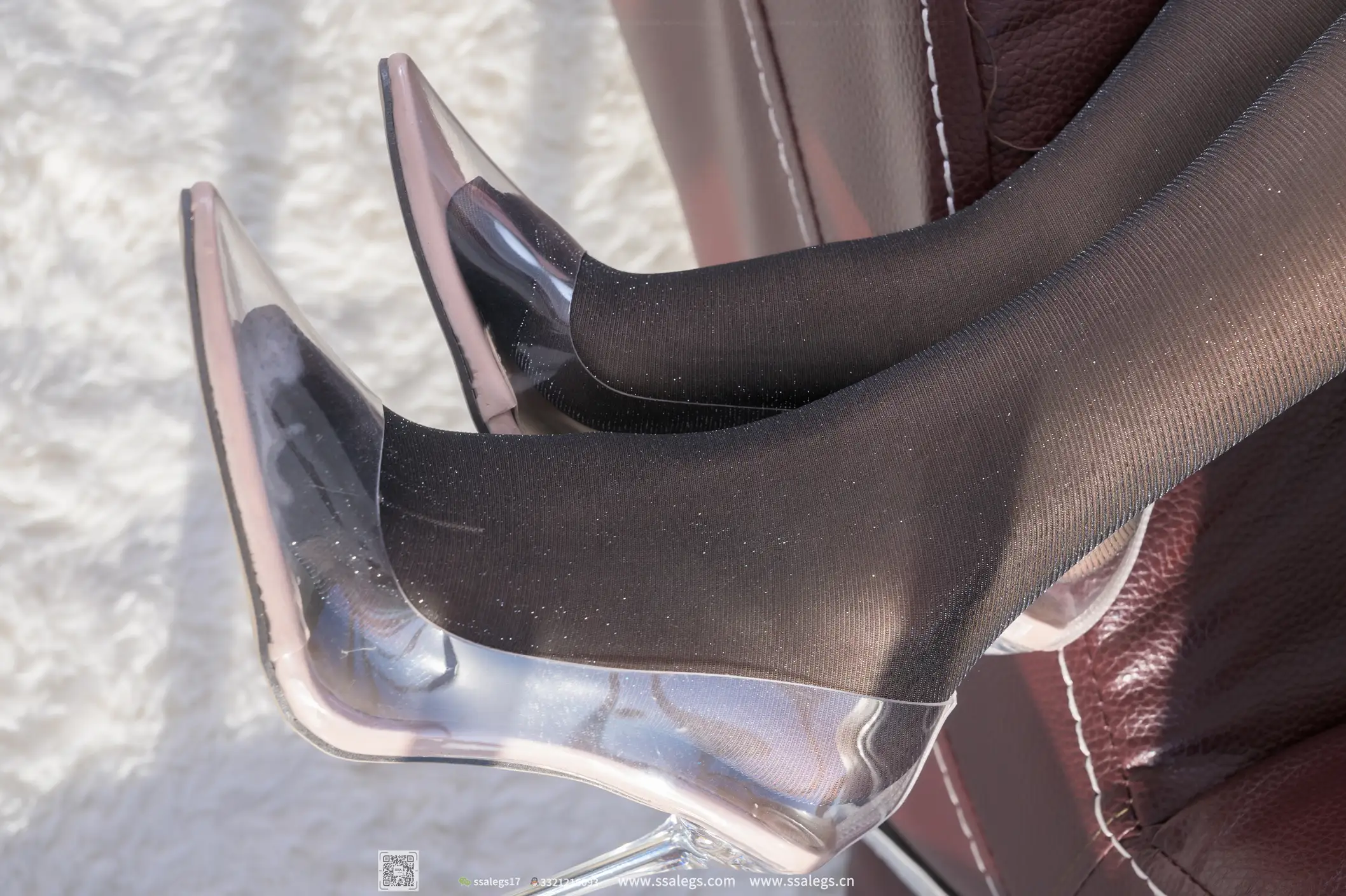 [Mzsock] NO.501 Susu Shiny Black Stockings Photo (Part 1) silk club#[123P]-5