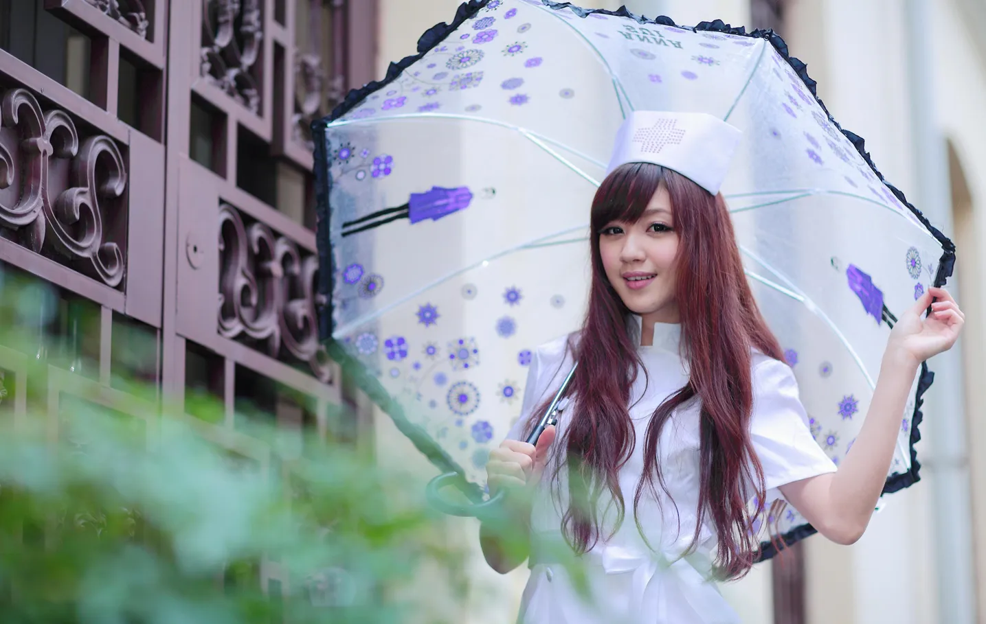 [Mzsock] NO.204 Xiaoya nurse uniform, stockings, high heels and beautiful legs street photography#[70P]-1