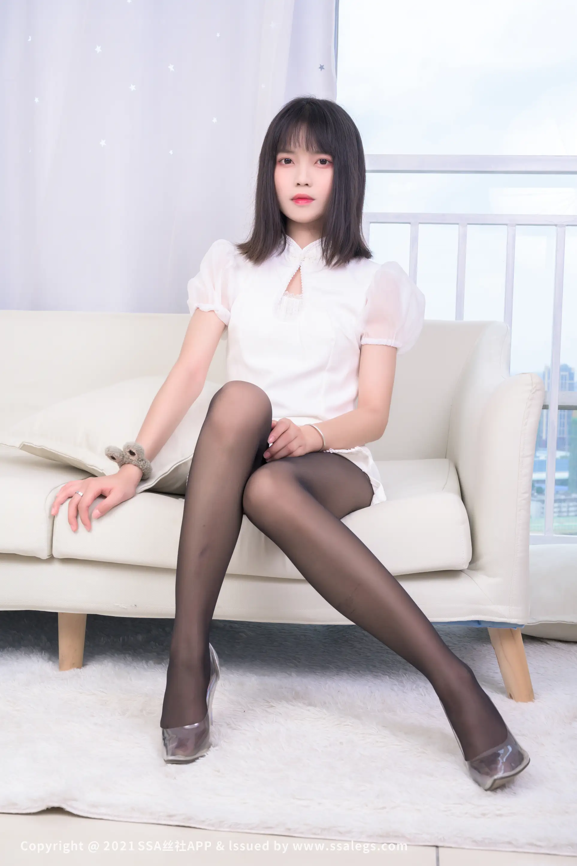 [Mzsock] NO.664 Leg model Dandan’s black stockings and beautiful feet (Part 1) silk club#[118P]-10