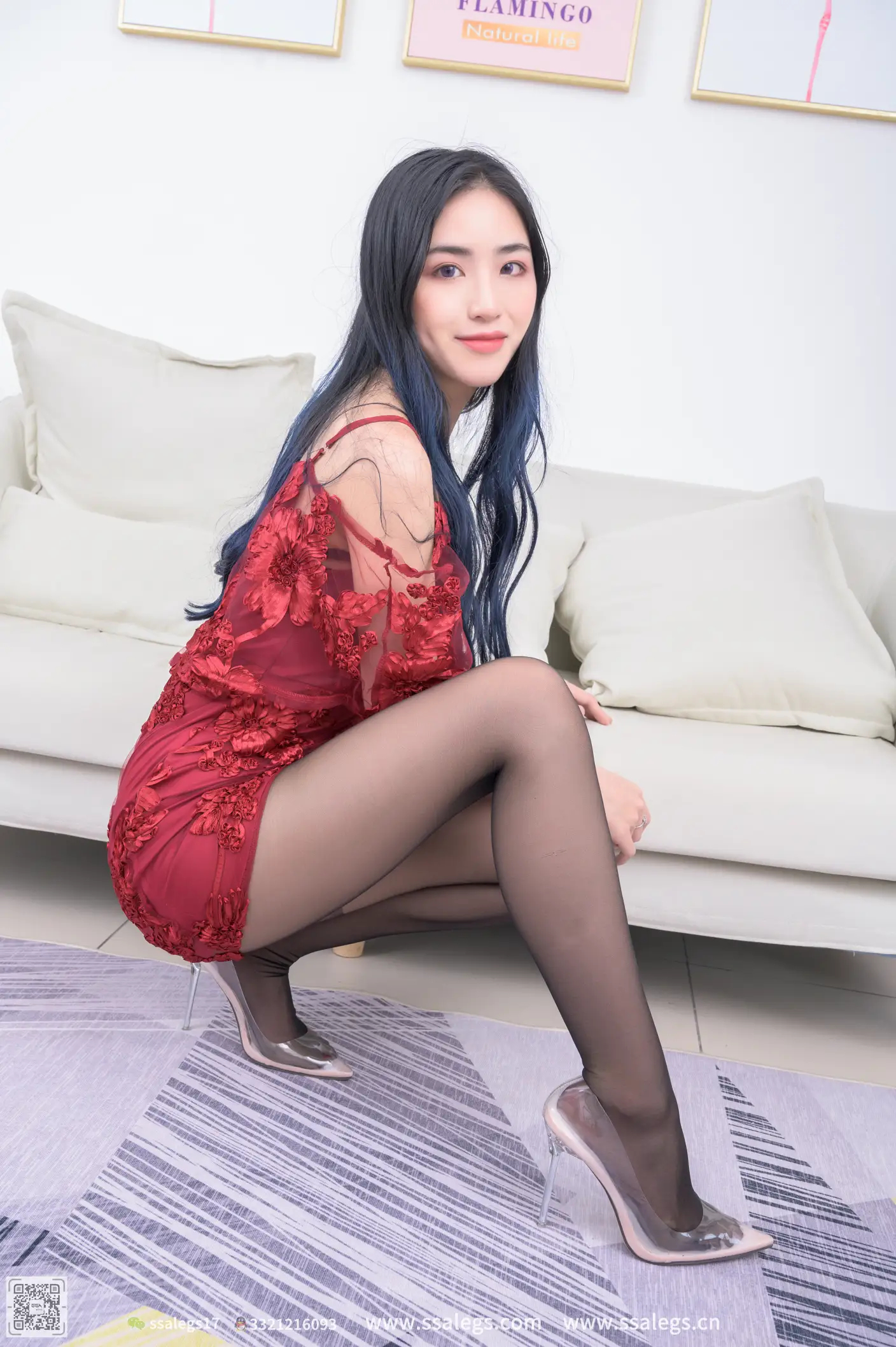 [Mzsock] NO.523 Yinyin black silk photo (Part 1) silk club#[127P]-4