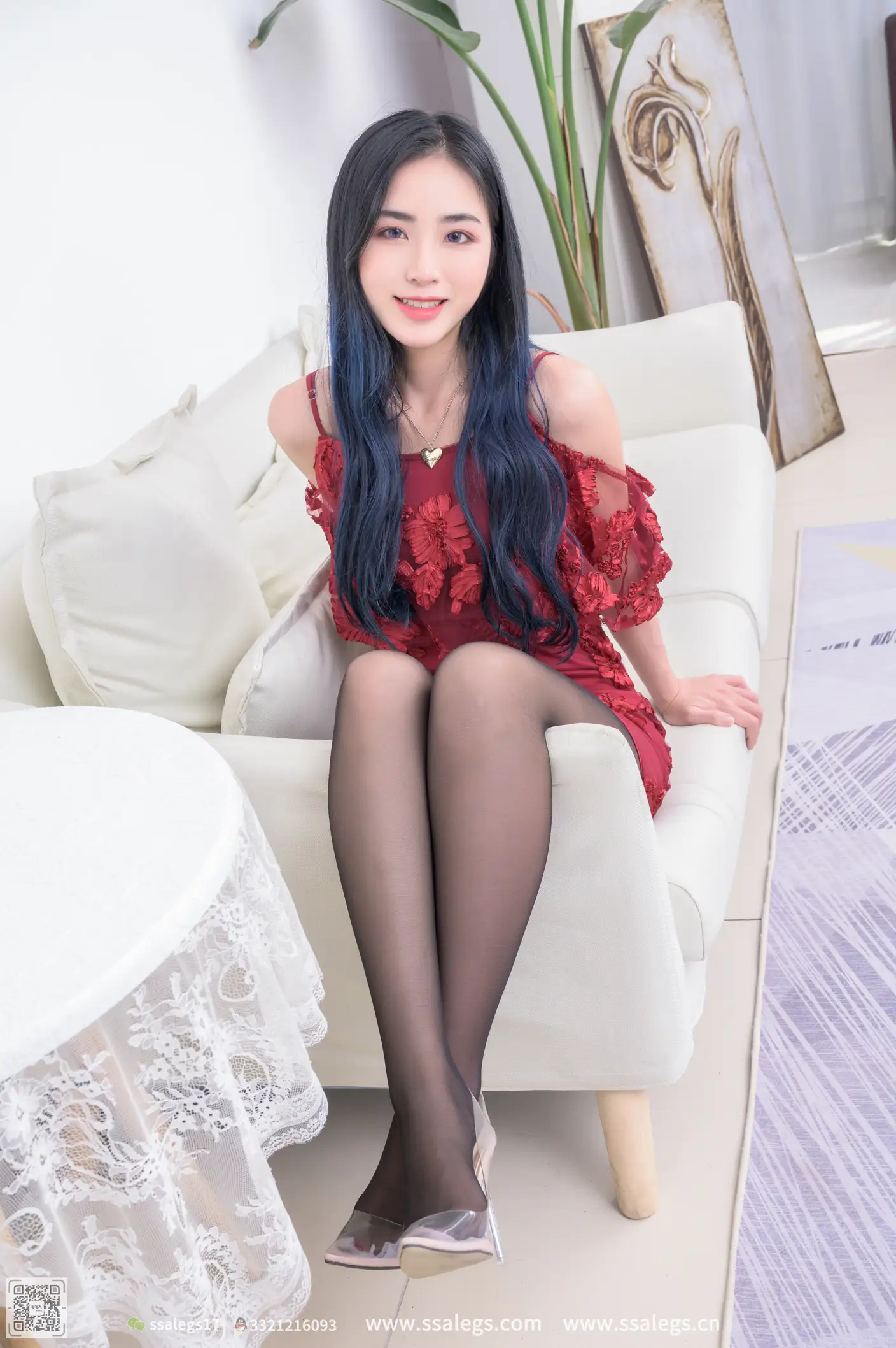 [Mzsock] NO.523 Yinyin black silk photo (Part 1) silk club#[127P]-1