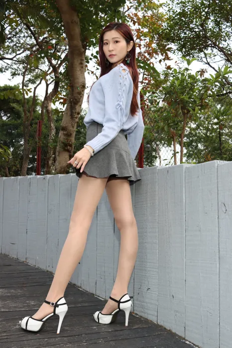 [Mzsock] NO.011 Rita Li sexy style outdoor shooting street photography#[75P]-4