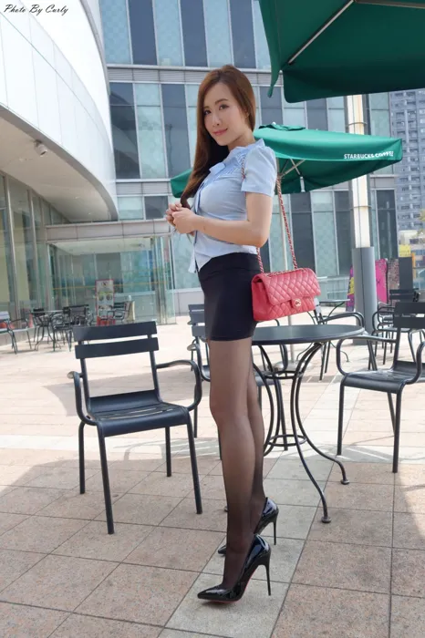 [Mzsock] NO.041 Dora OL black stockings high heels beautiful legs travel photo street photography#[106P]-10