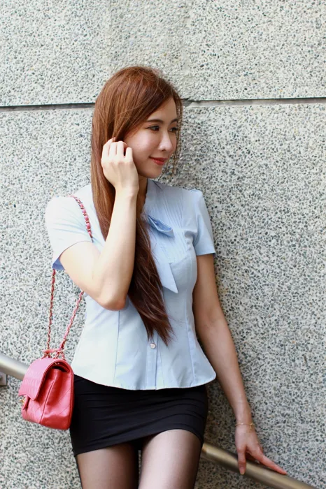 [Mzsock] NO.041 Dora OL black stockings high heels beautiful legs travel photo street photography#[106P]-8