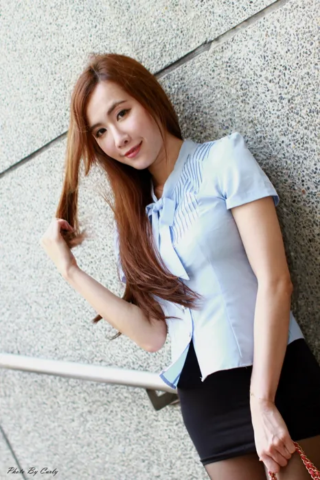 [Mzsock] NO.041 Dora OL black stockings high heels beautiful legs travel photo street photography#[106P]-5