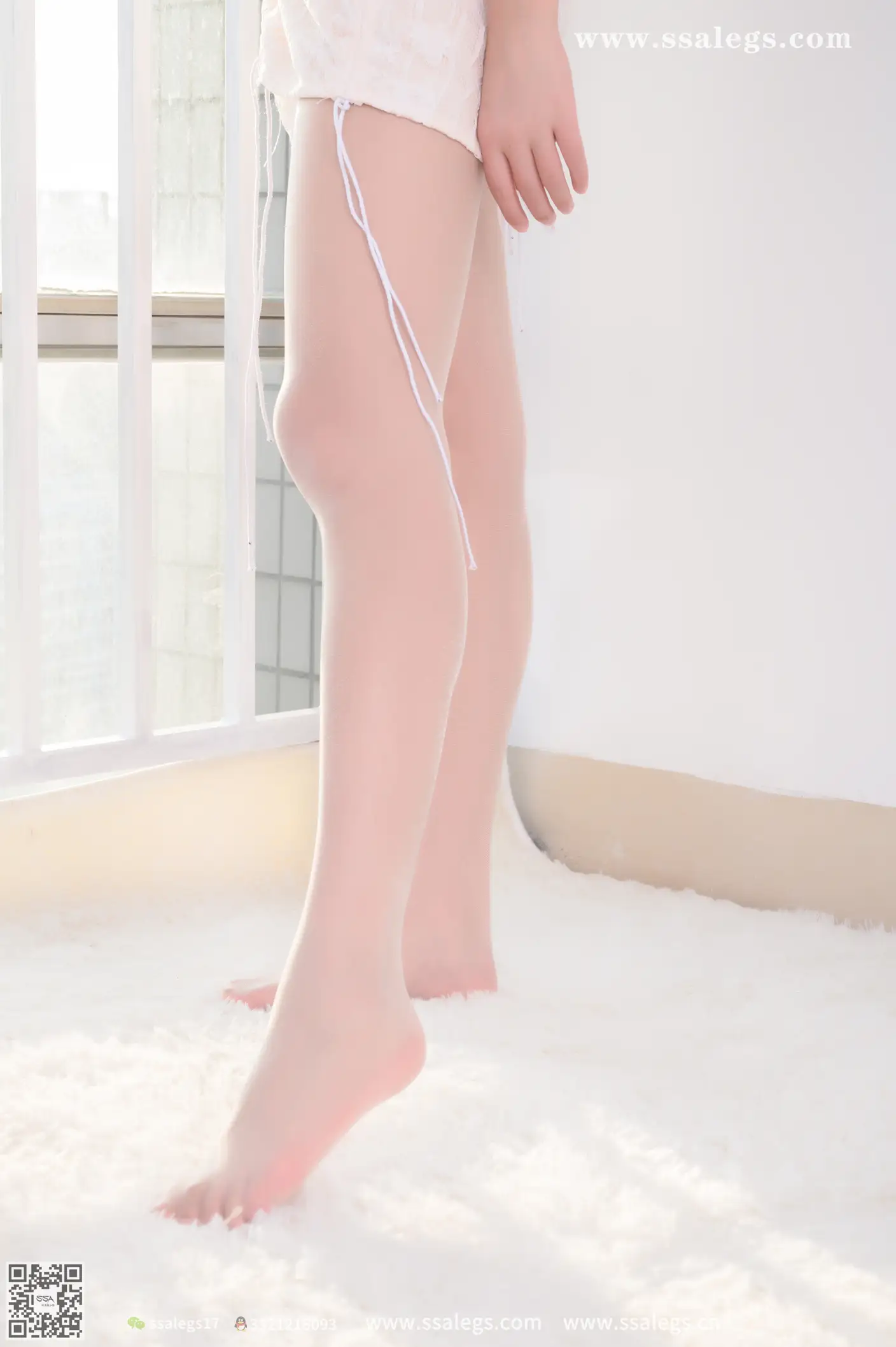[Mzsock] NO.401 Susu’s shredded pork with sparkling open side by the sunny window (Part 1) silk club#[122P]-5