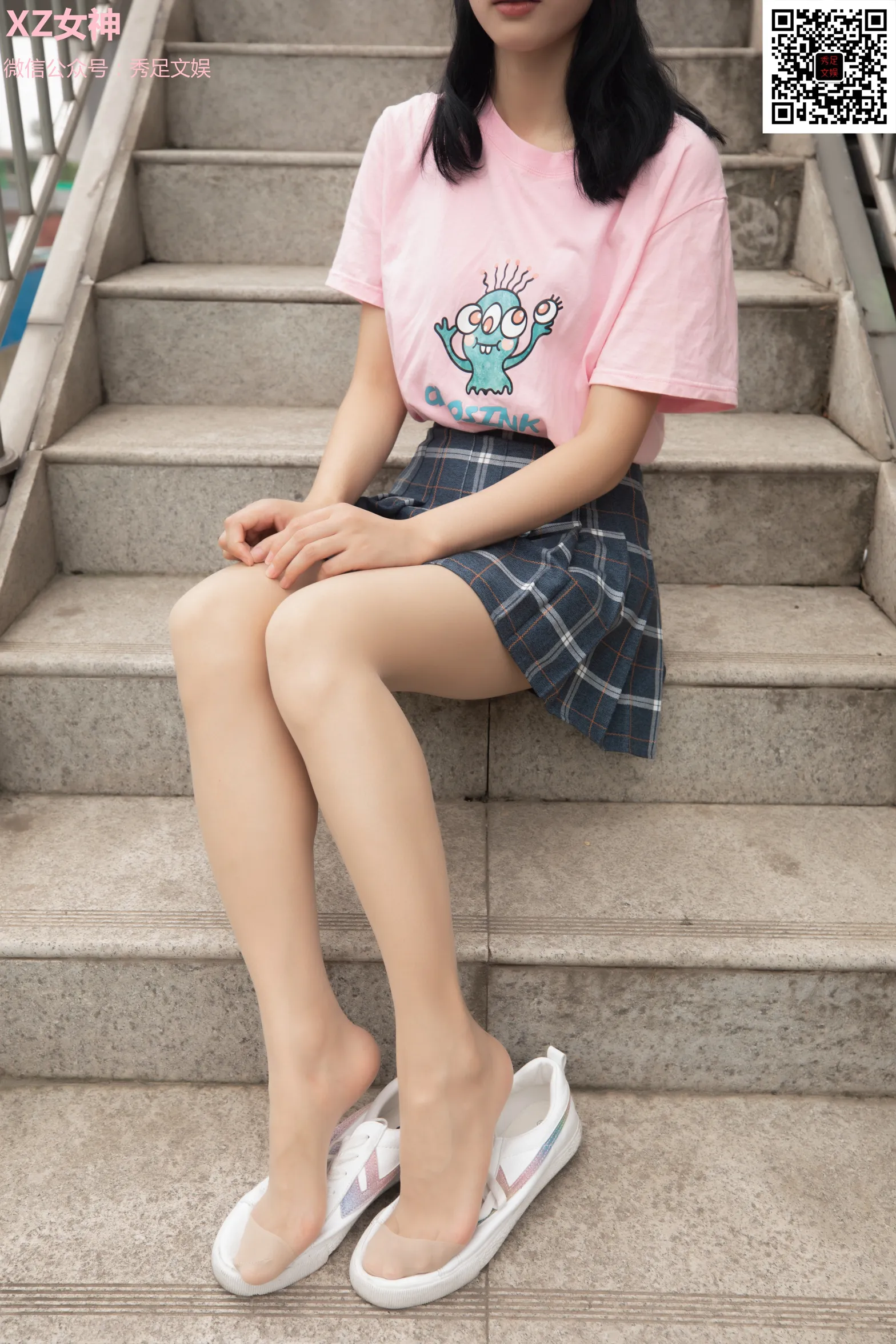 [Mzsock] NO.006 The youthful and invincible girl in pleated skirt street photography#[60P]-5