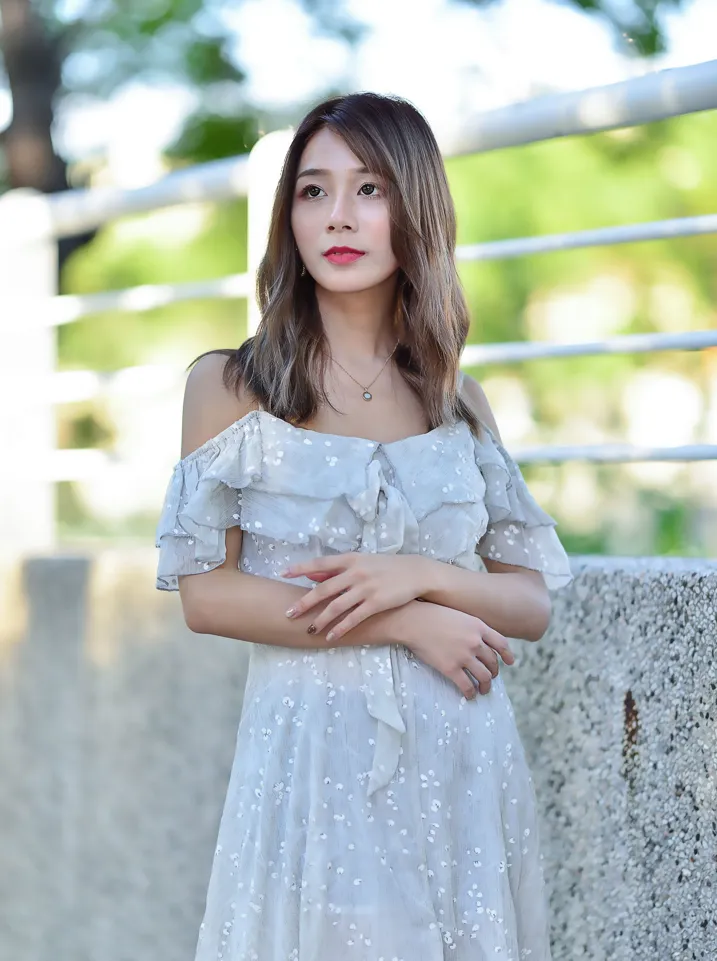 [Mzsock] NO.200 vivi Cao Yuanyuan suspender high-slit long skirt with high heels and beautiful legs street photography#[105P]-6
