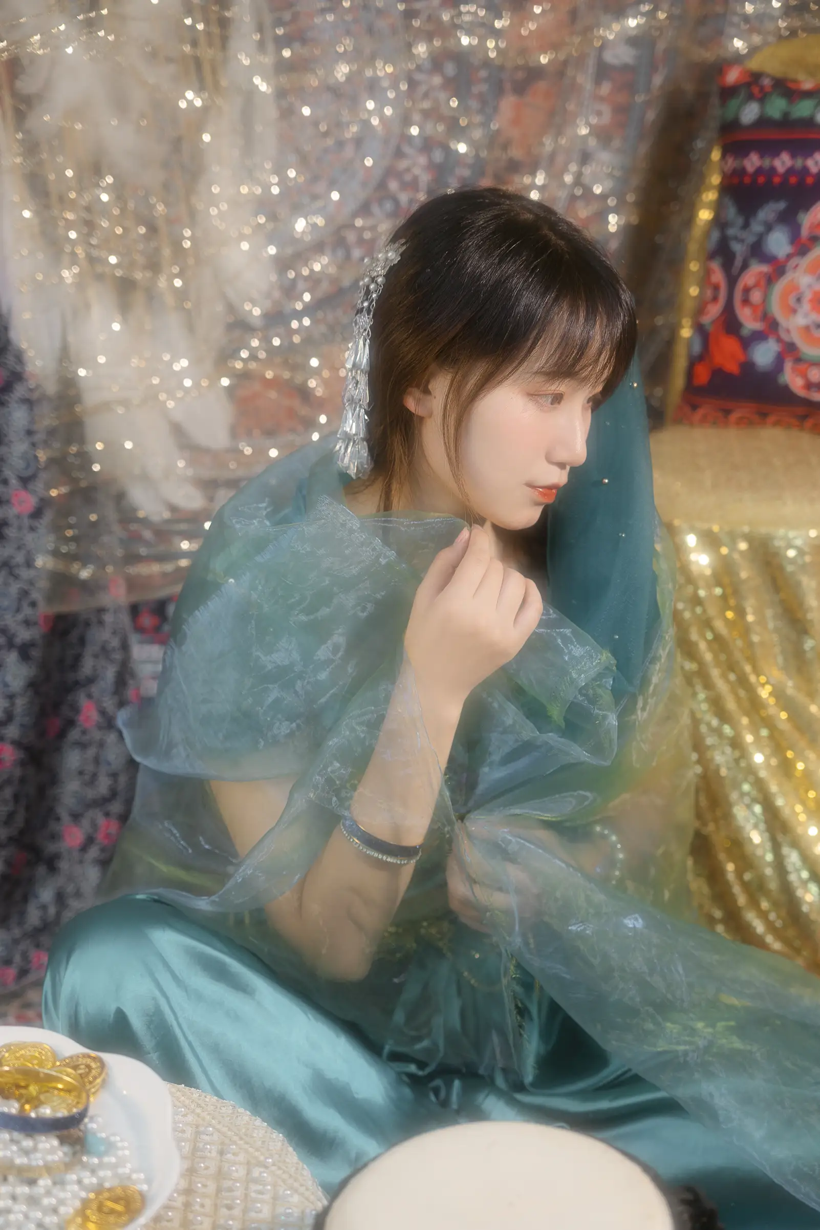 [YITUYU] 2022.09.05 Vol.1879 – Pearls and jade fall gently Li Zi painting#[26P]-5