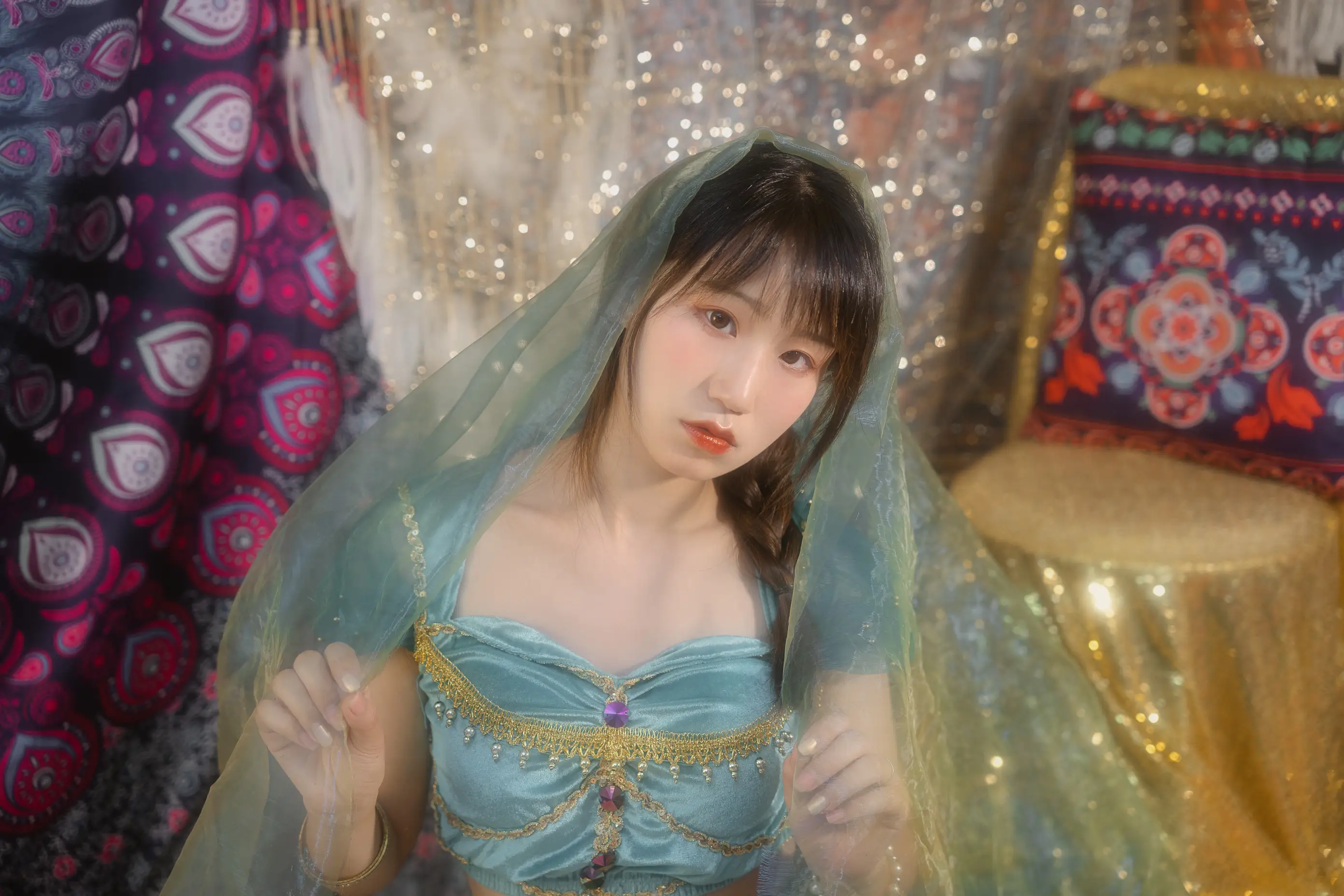 [YITUYU] 2022.09.05 Vol.1879 – Pearls and jade fall gently Li Zi painting#[26P]-6