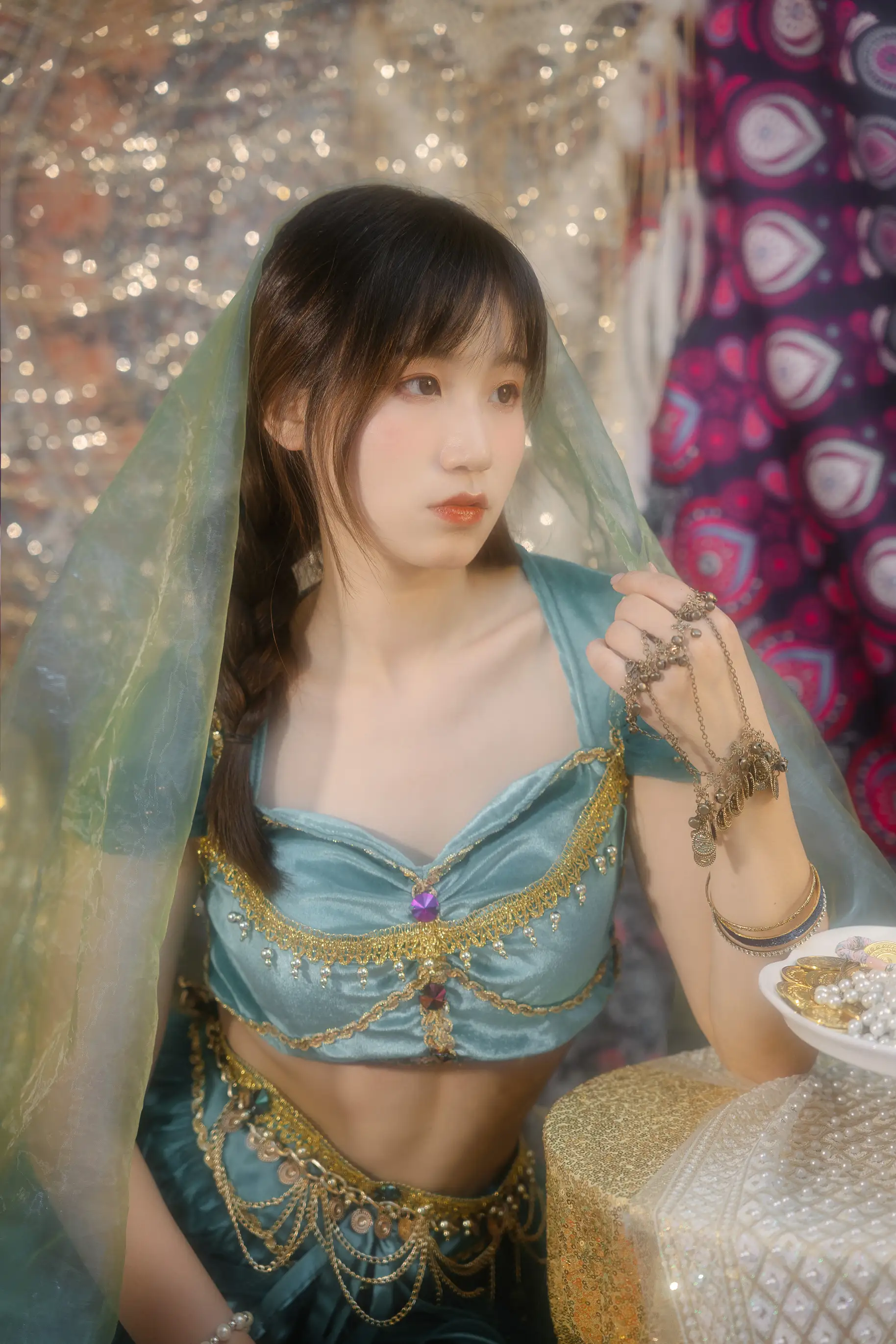 [YITUYU] 2022.09.05 Vol.1879 – Pearls and jade fall gently Li Zi painting#[26P]-9
