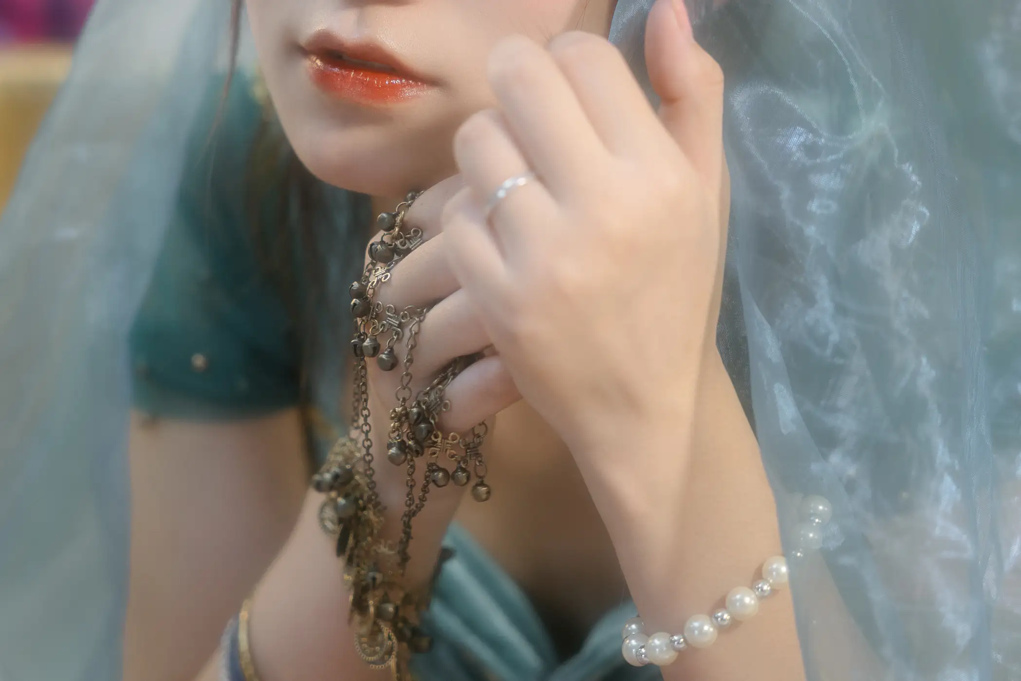 [YITUYU] 2022.09.05 Vol.1879 – Pearls and jade fall gently Li Zi painting#[26P]-2
