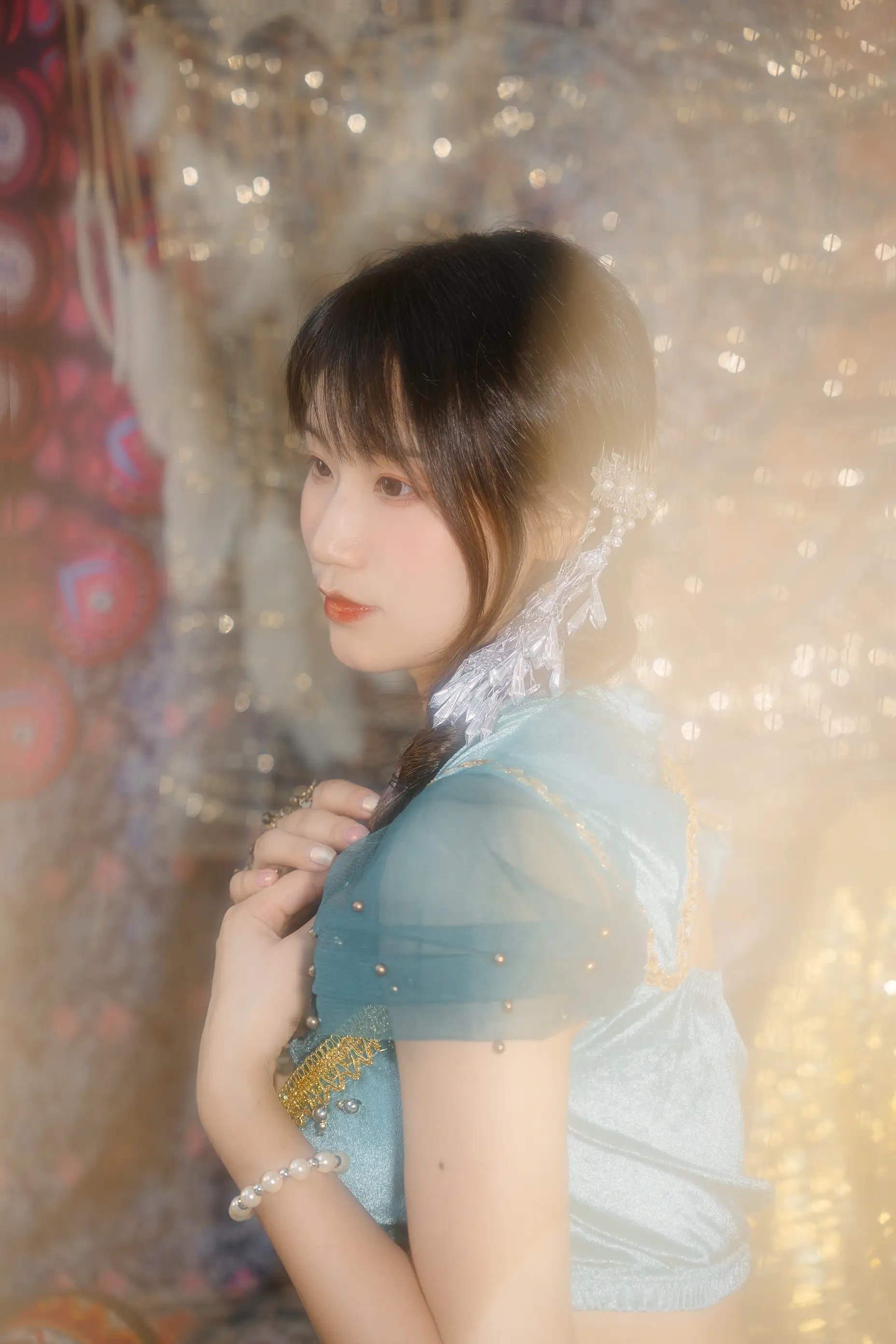 [YITUYU] 2022.09.05 Vol.1879 – Pearls and jade fall gently Li Zi painting#[26P]-5