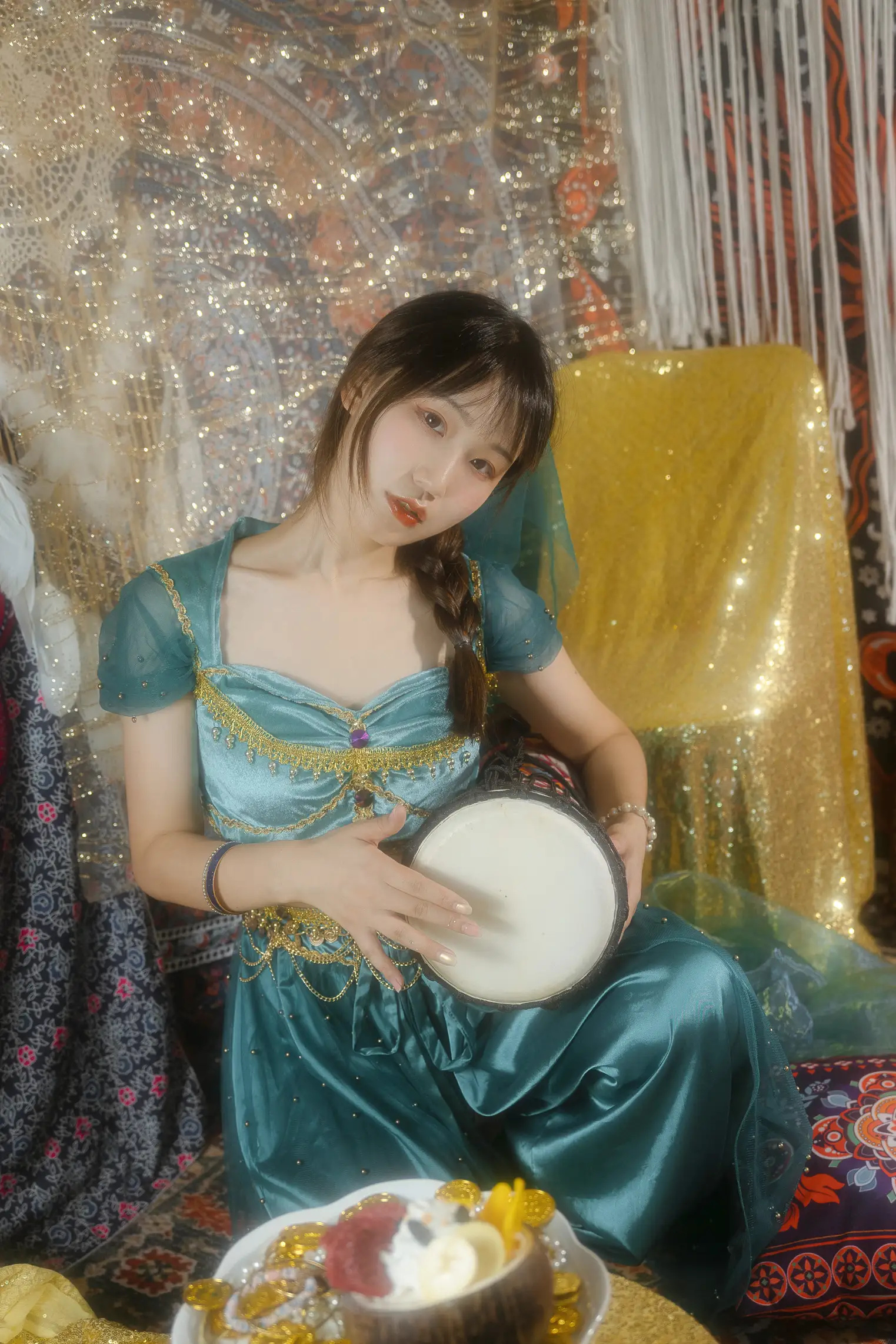 [YITUYU] 2022.09.05 Vol.1879 – Pearls and jade fall gently Li Zi painting#[26P]-6