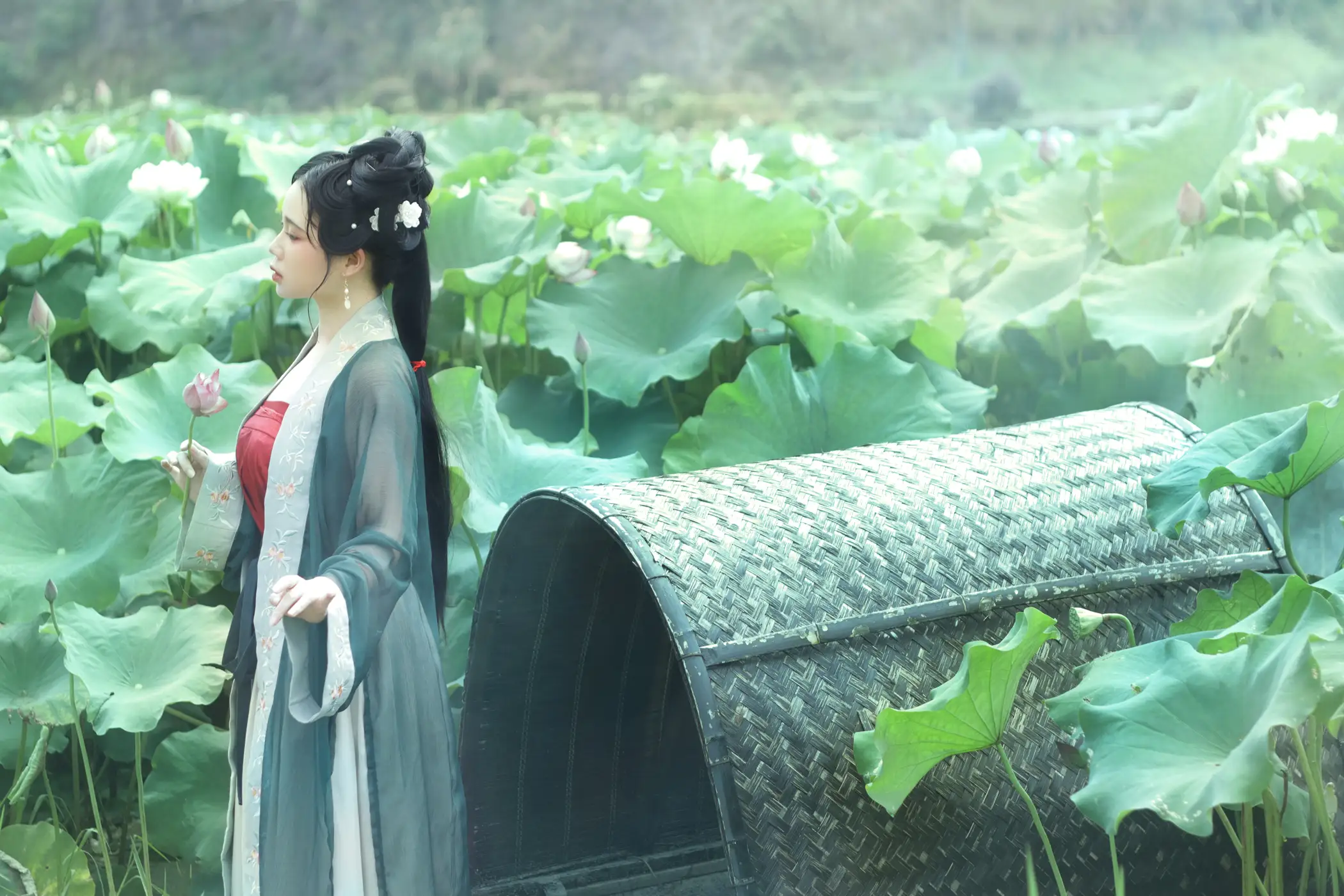 [YITUYU] 2022.08.21 Vol.1752 – Lotus Picking Song One high#[27P]-1