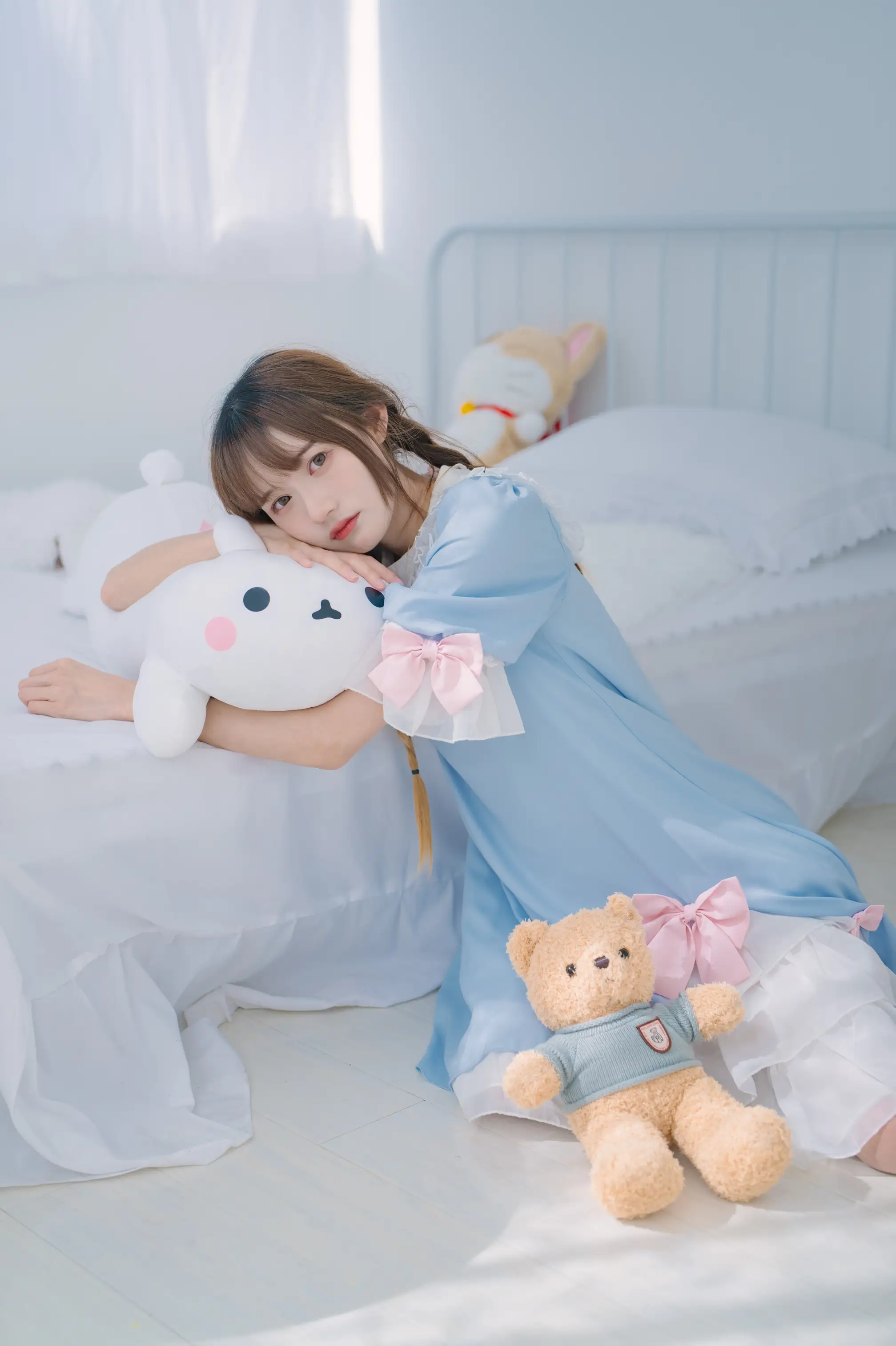 [YITUYU] 2022.08.13 Vol.1691 – Pure white and cute Rabbit Zzz won't eat carrots#[32P]-2
