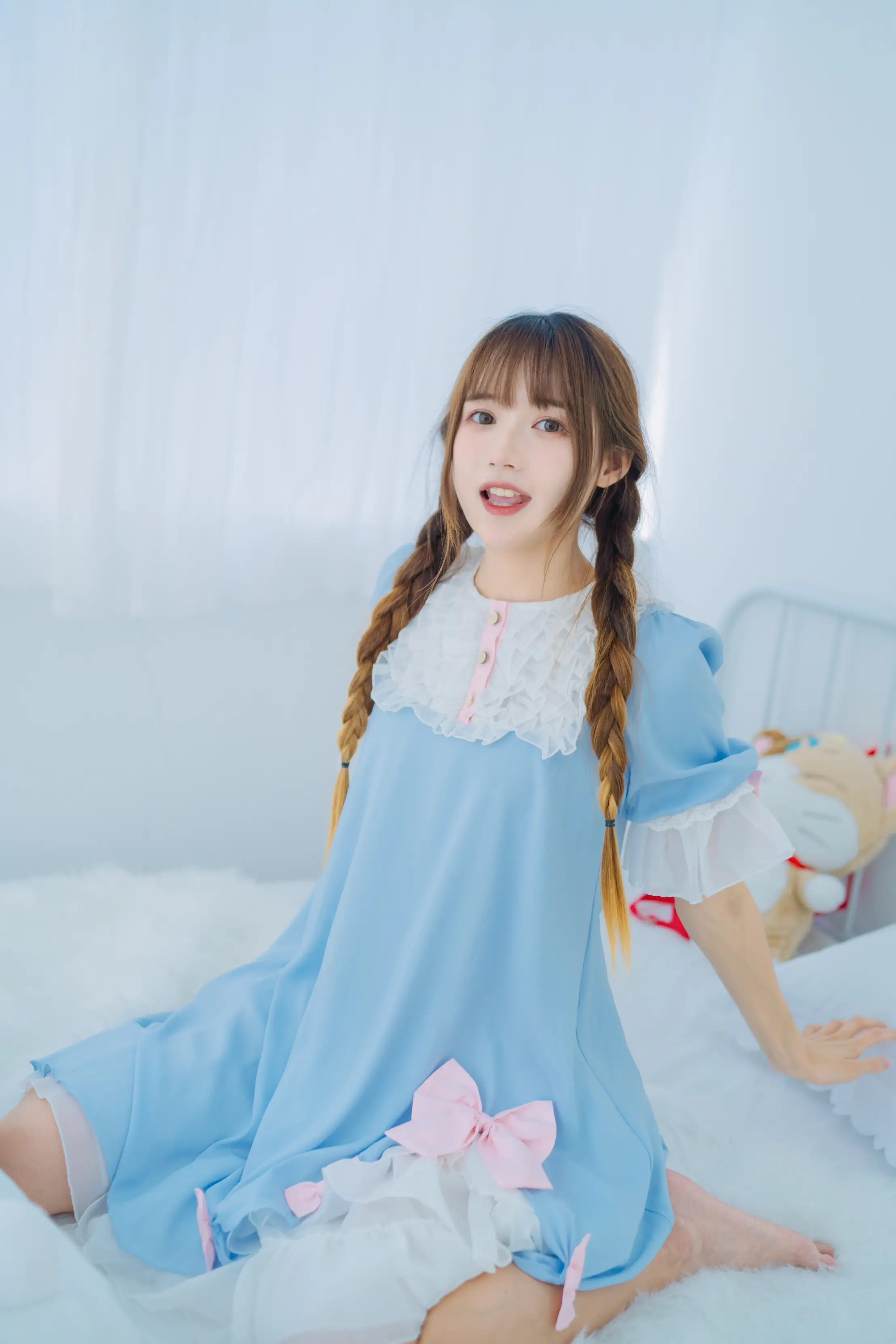 [YITUYU] 2022.08.13 Vol.1691 – Pure white and cute Rabbit Zzz won't eat carrots#[32P]-3
