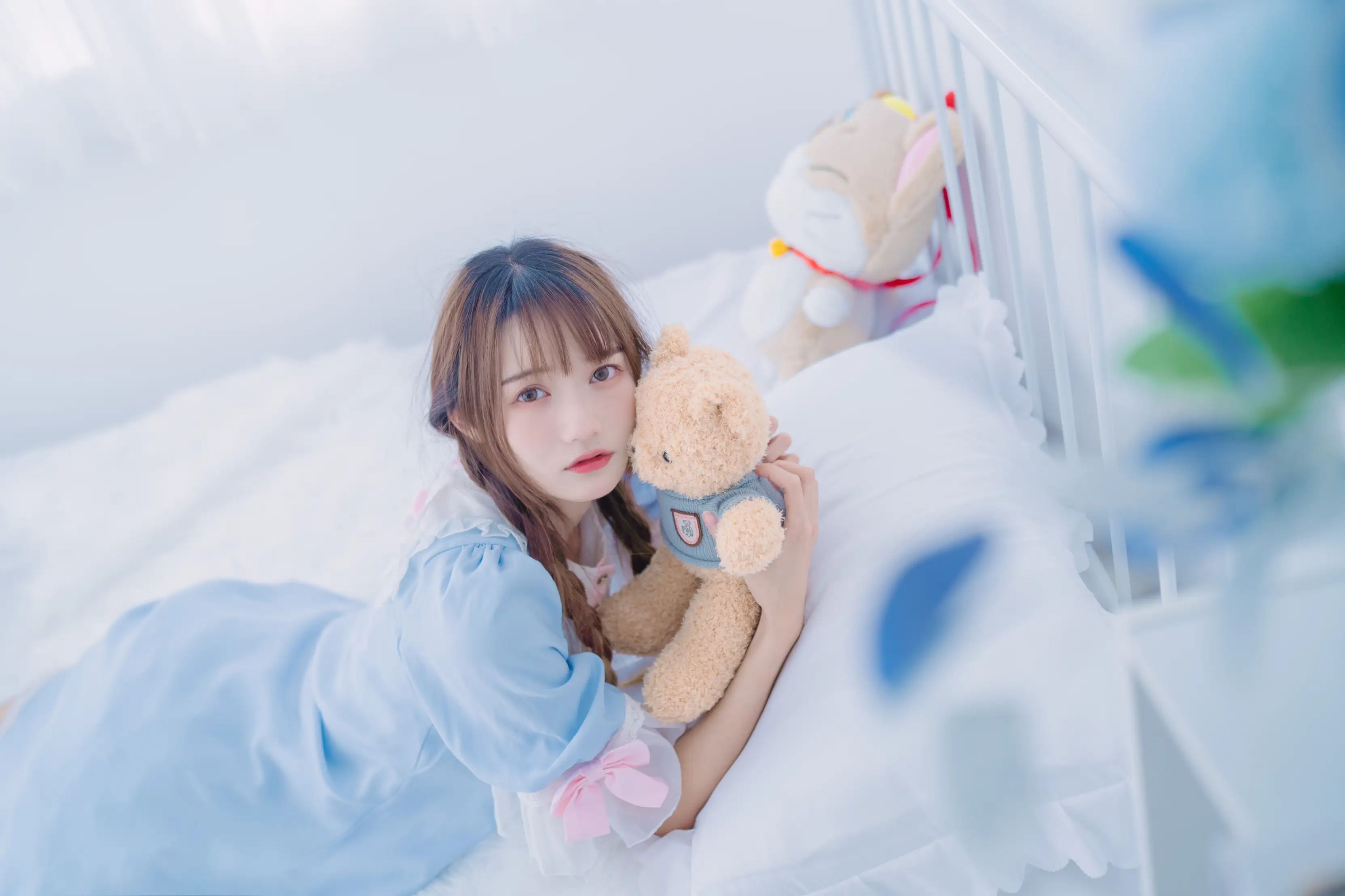 [YITUYU] 2022.08.13 Vol.1691 – Pure white and cute Rabbit Zzz won't eat carrots#[32P]-6