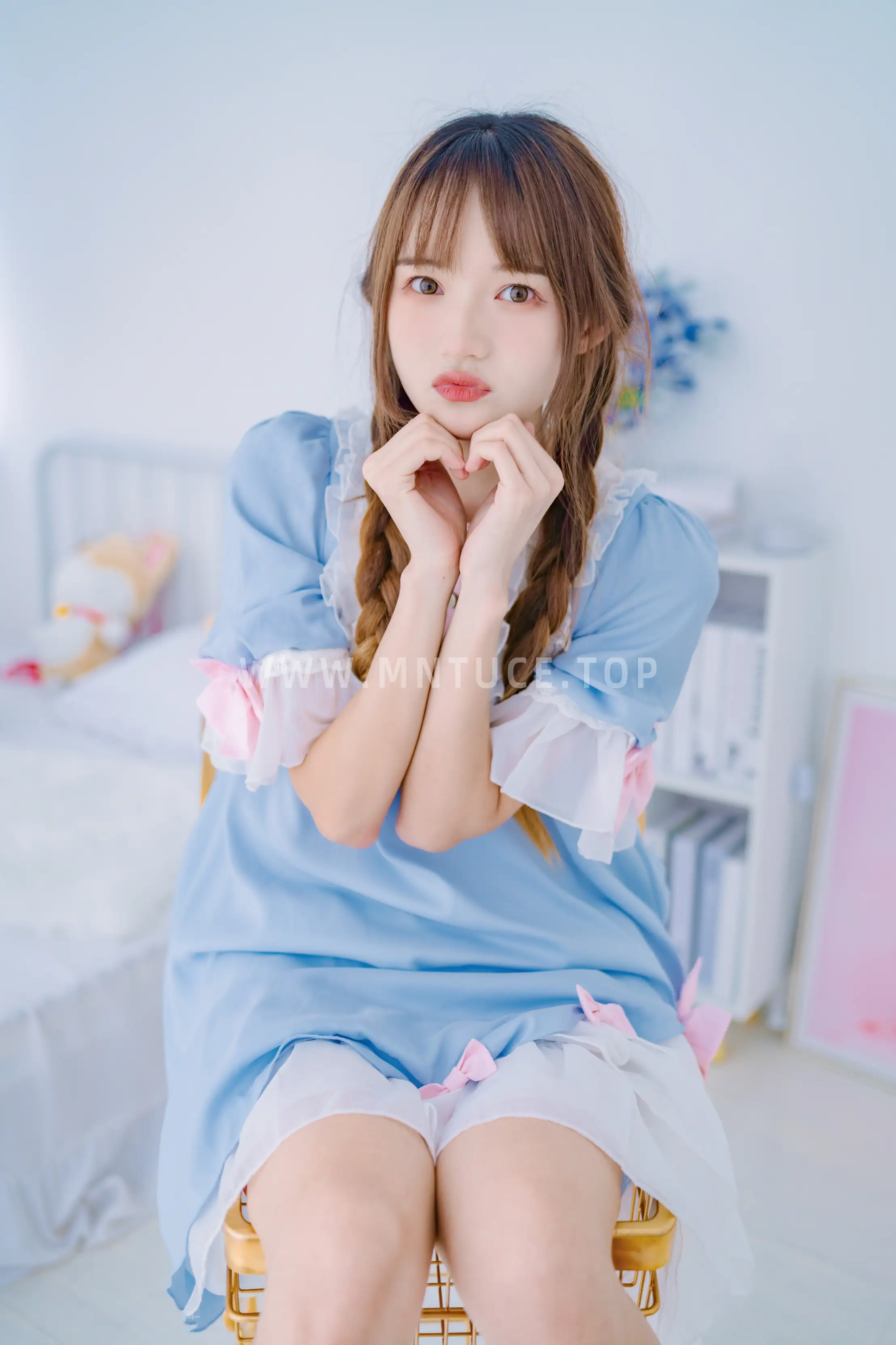 [YITUYU] 2022.08.13 Vol.1691 – Pure white and cute Rabbit Zzz won't eat carrots#[32P]-8