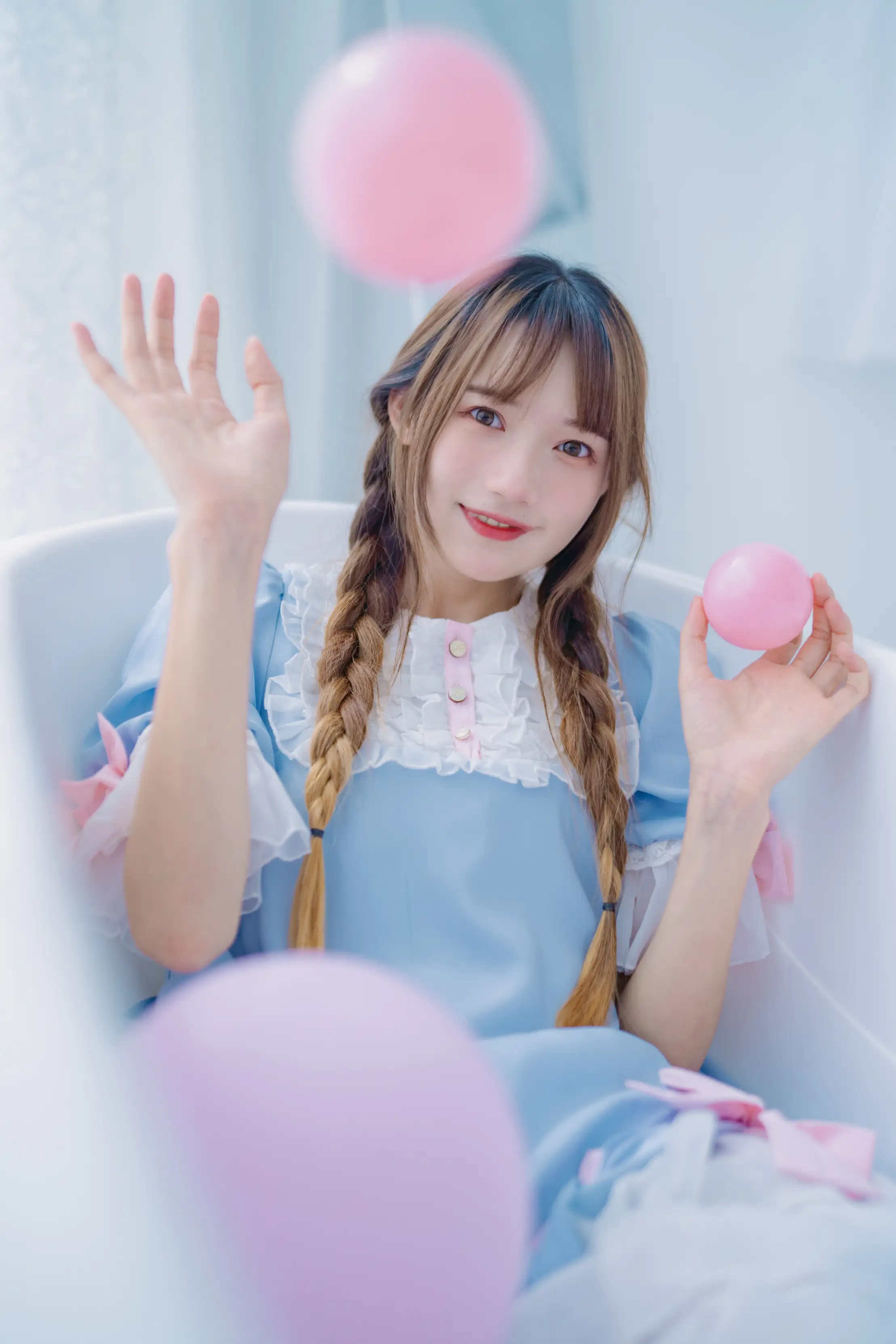 [YITUYU] 2022.08.13 Vol.1691 – Pure white and cute Rabbit Zzz won't eat carrots#[32P]-2