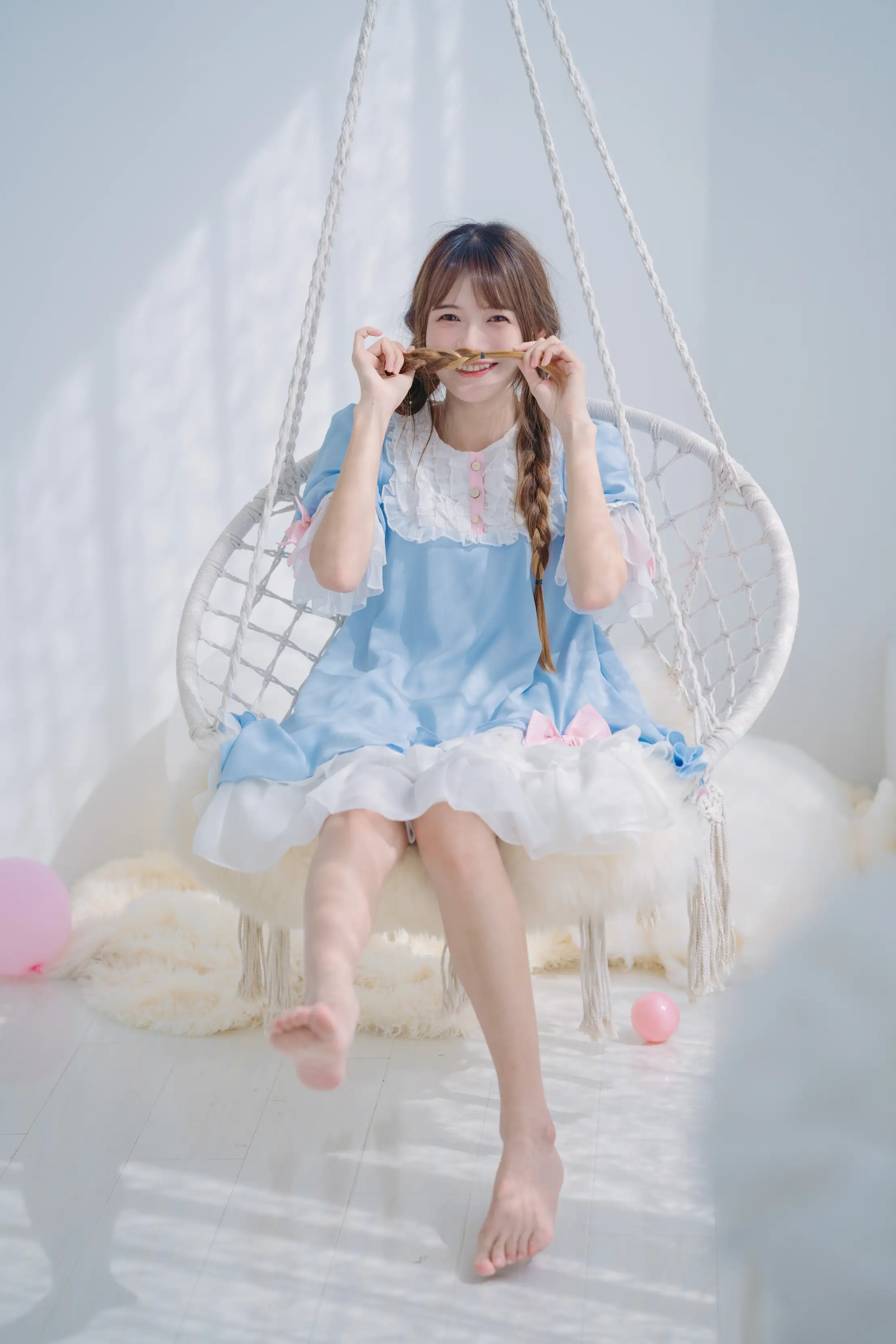 [YITUYU] 2022.08.13 Vol.1691 – Pure white and cute Rabbit Zzz won't eat carrots#[32P]-3
