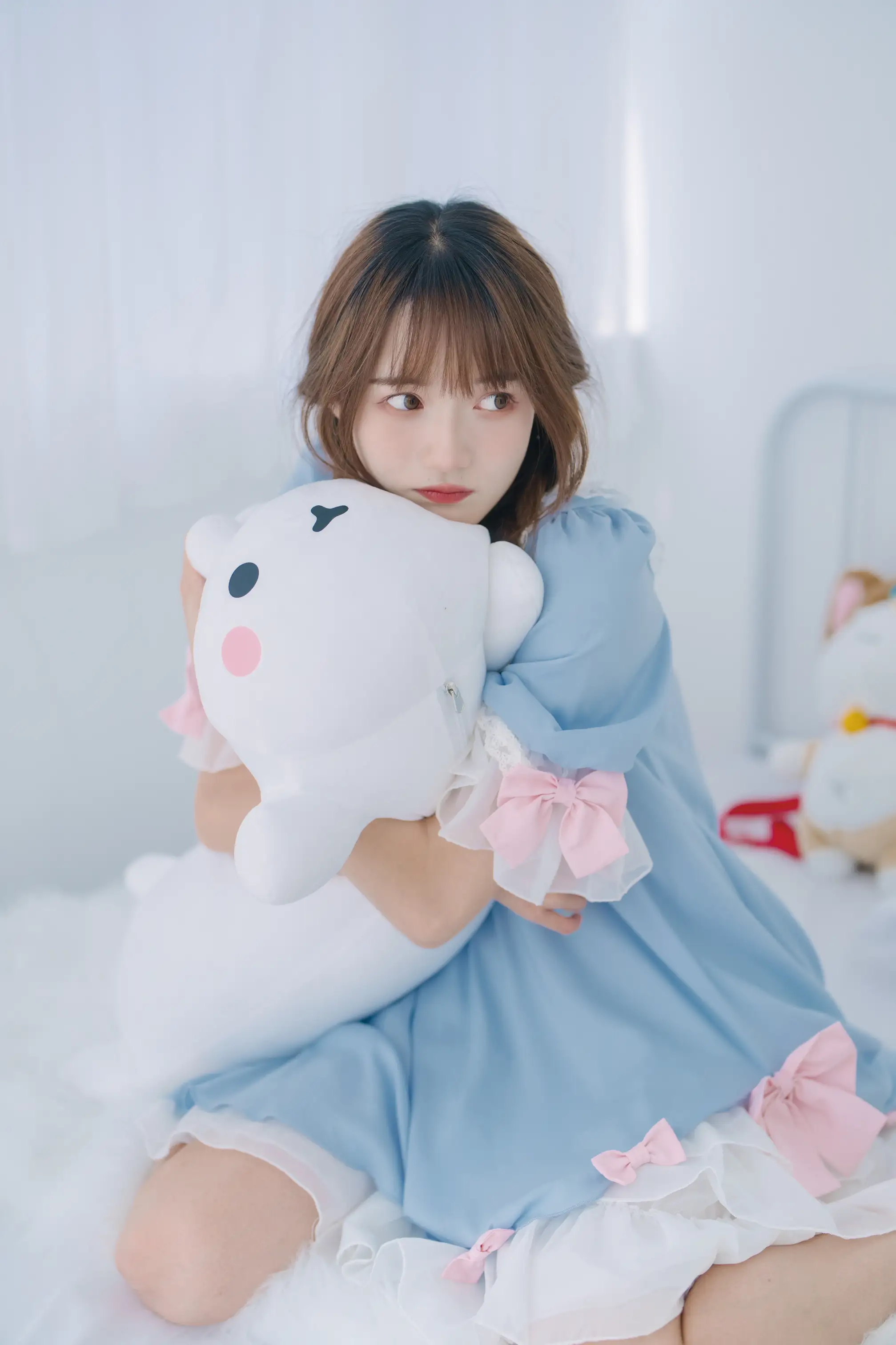 [YITUYU] 2022.08.13 Vol.1691 – Pure white and cute Rabbit Zzz won't eat carrots#[32P]-5
