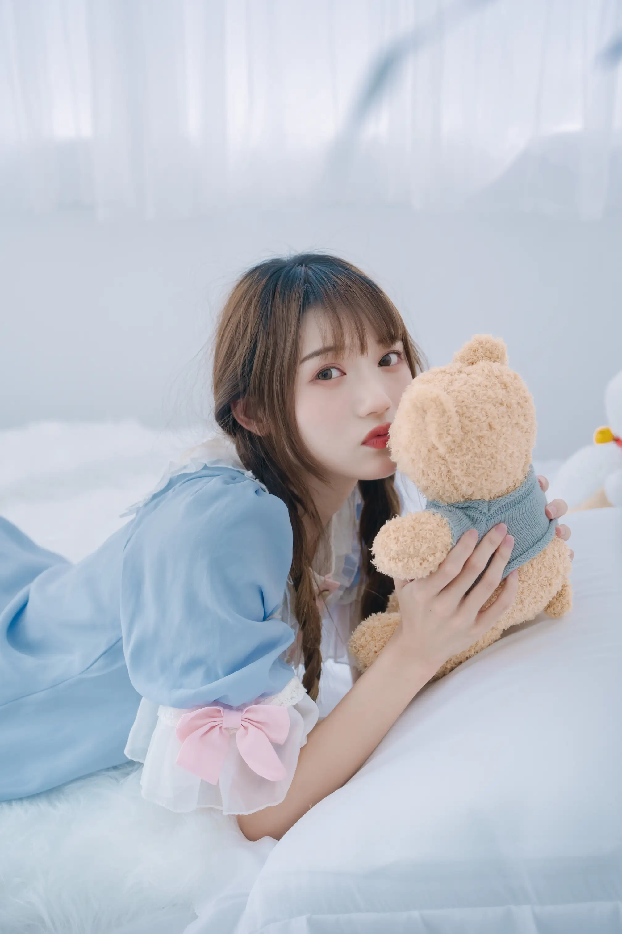 [YITUYU] 2022.08.13 Vol.1691 – Pure white and cute Rabbit Zzz won't eat carrots#[32P]-8
