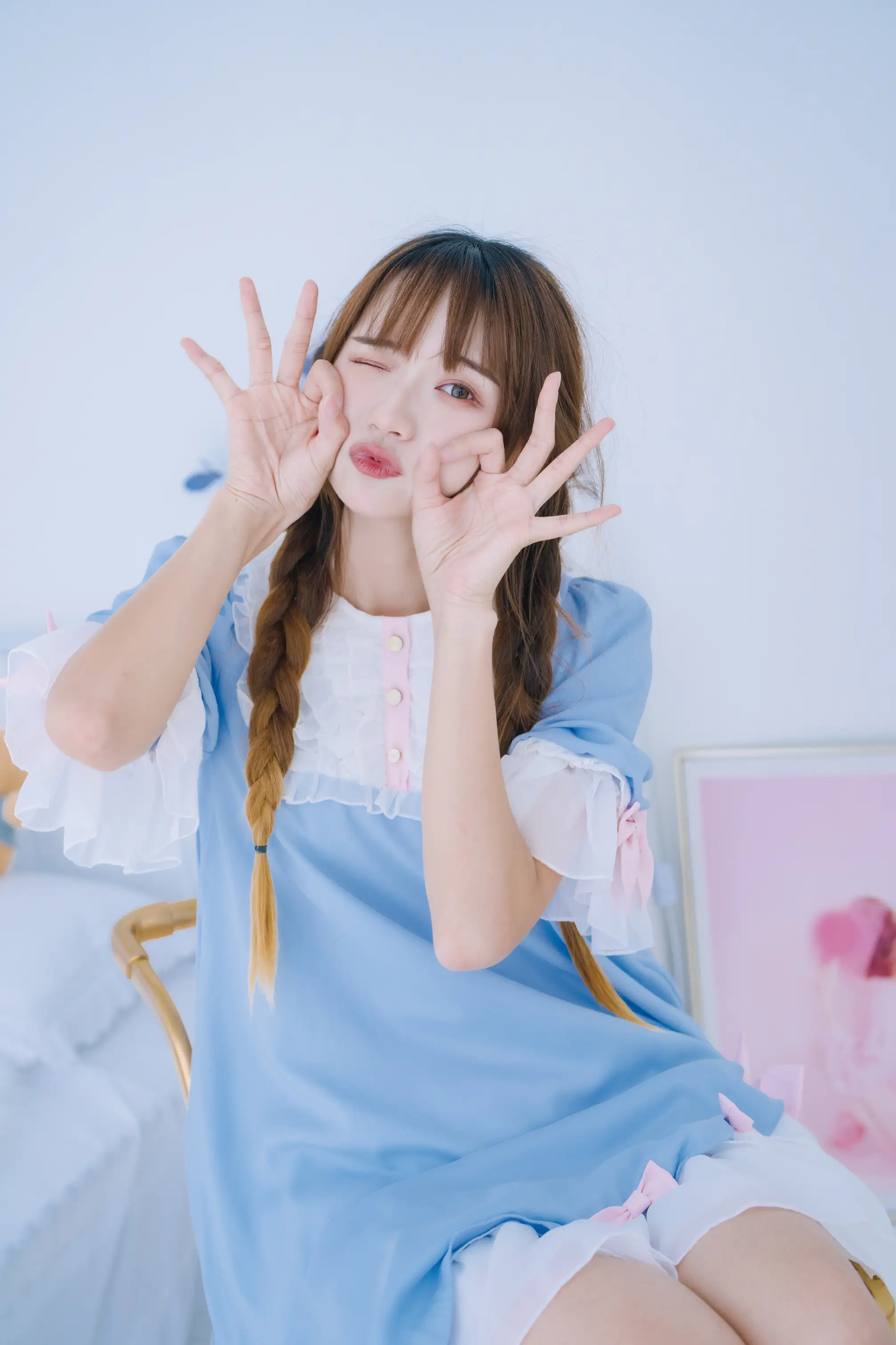 [YITUYU] 2022.08.13 Vol.1691 – Pure white and cute Rabbit Zzz won't eat carrots#[32P]-9