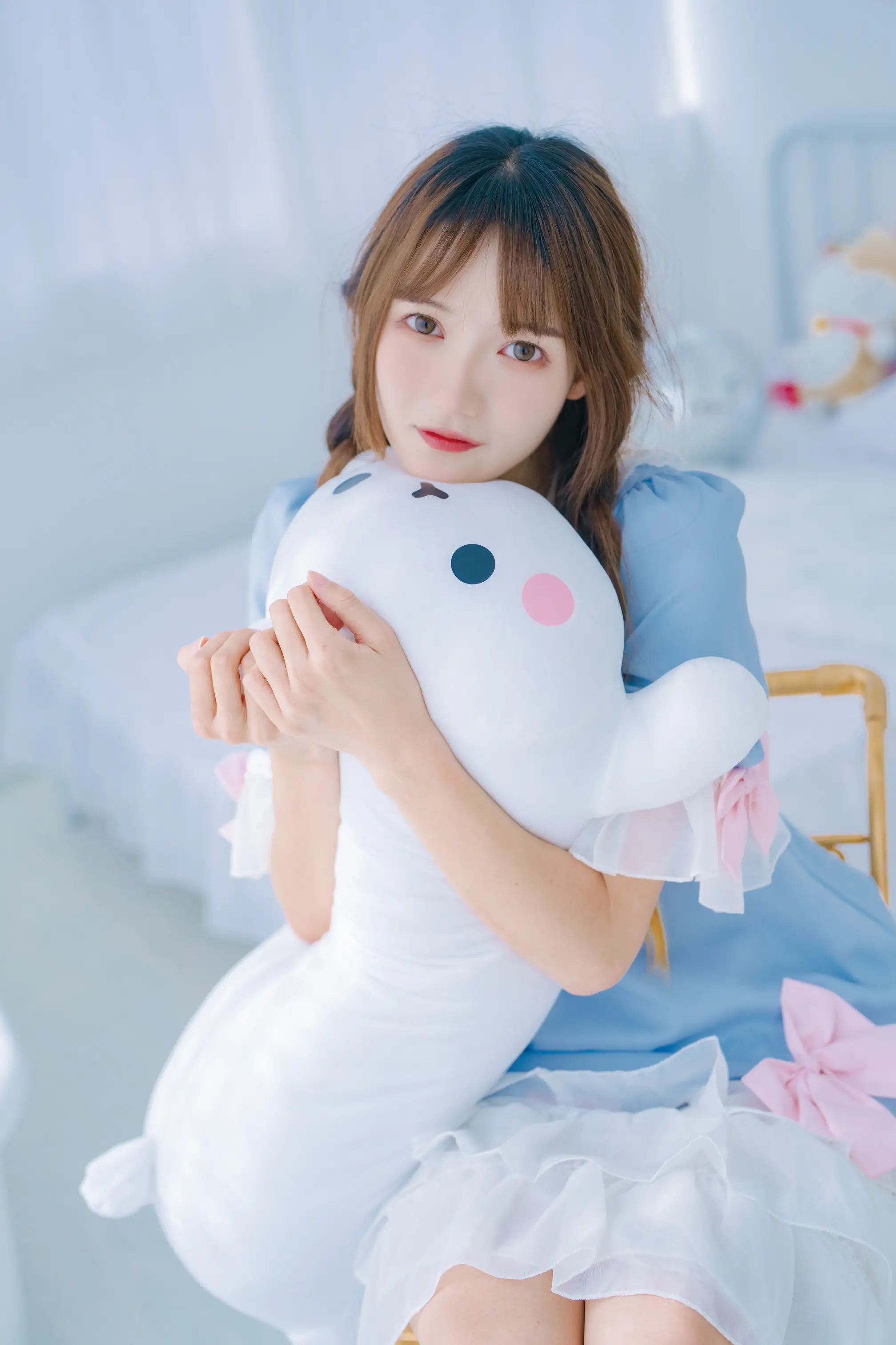 [YITUYU] 2022.08.13 Vol.1691 – Pure white and cute Rabbit Zzz won't eat carrots#[32P]-2