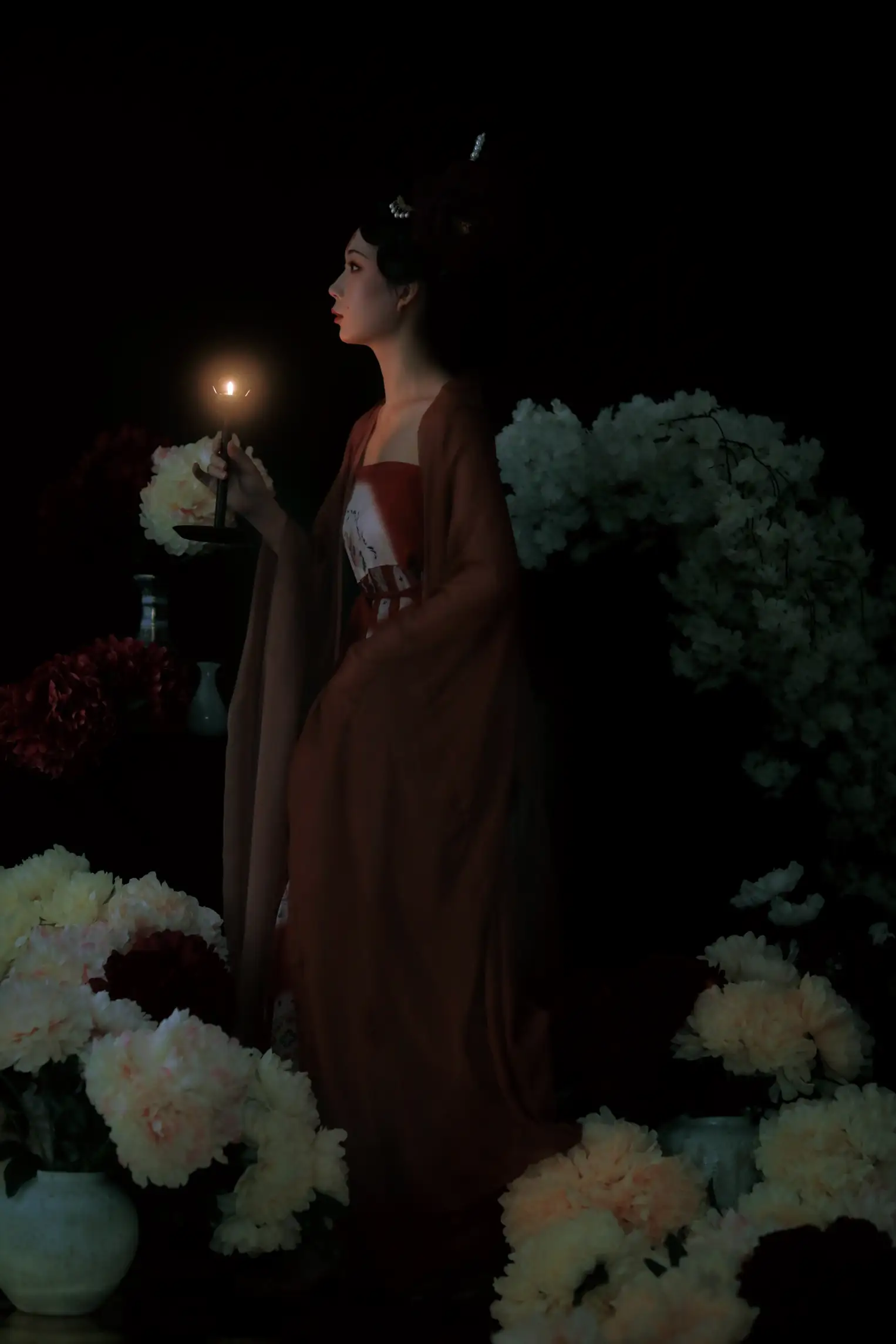[YITUYU] 2022.08.23 Vol.1771 – The imperial concubine lies drunk among the peonies salmon#[21P]-2