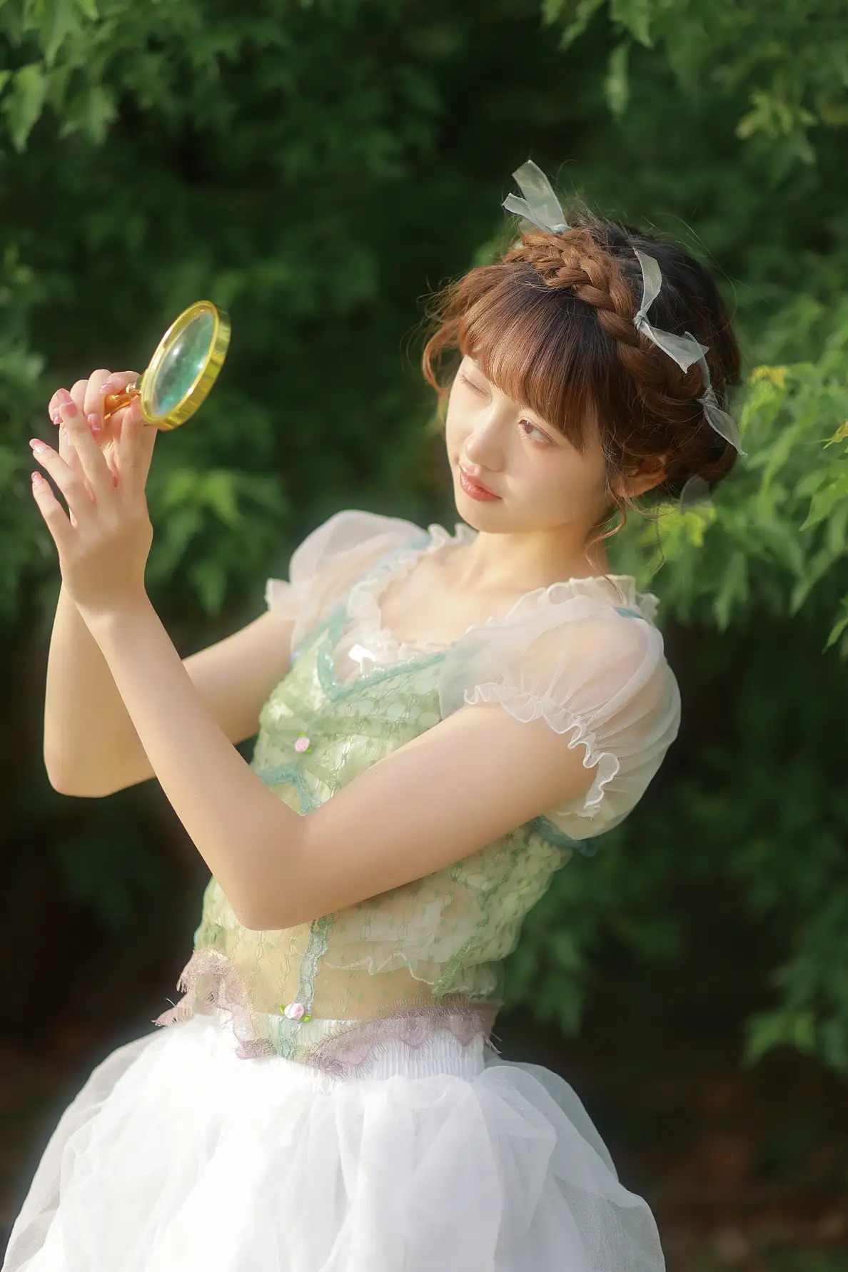 [YITUYU] 2022.09.13 Vol.1943 – Hide dreams in leaves – goldfishyu#[22P]-3