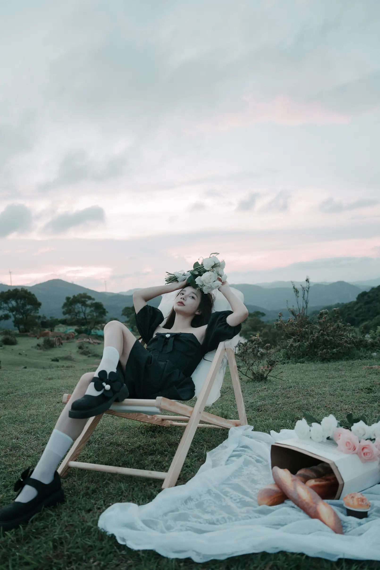 [YITUYU] 2022.09.16 Vol.1964 – Fading moment, black skirt and white gauze emotional film Classmate Shuwen#[39P]-6