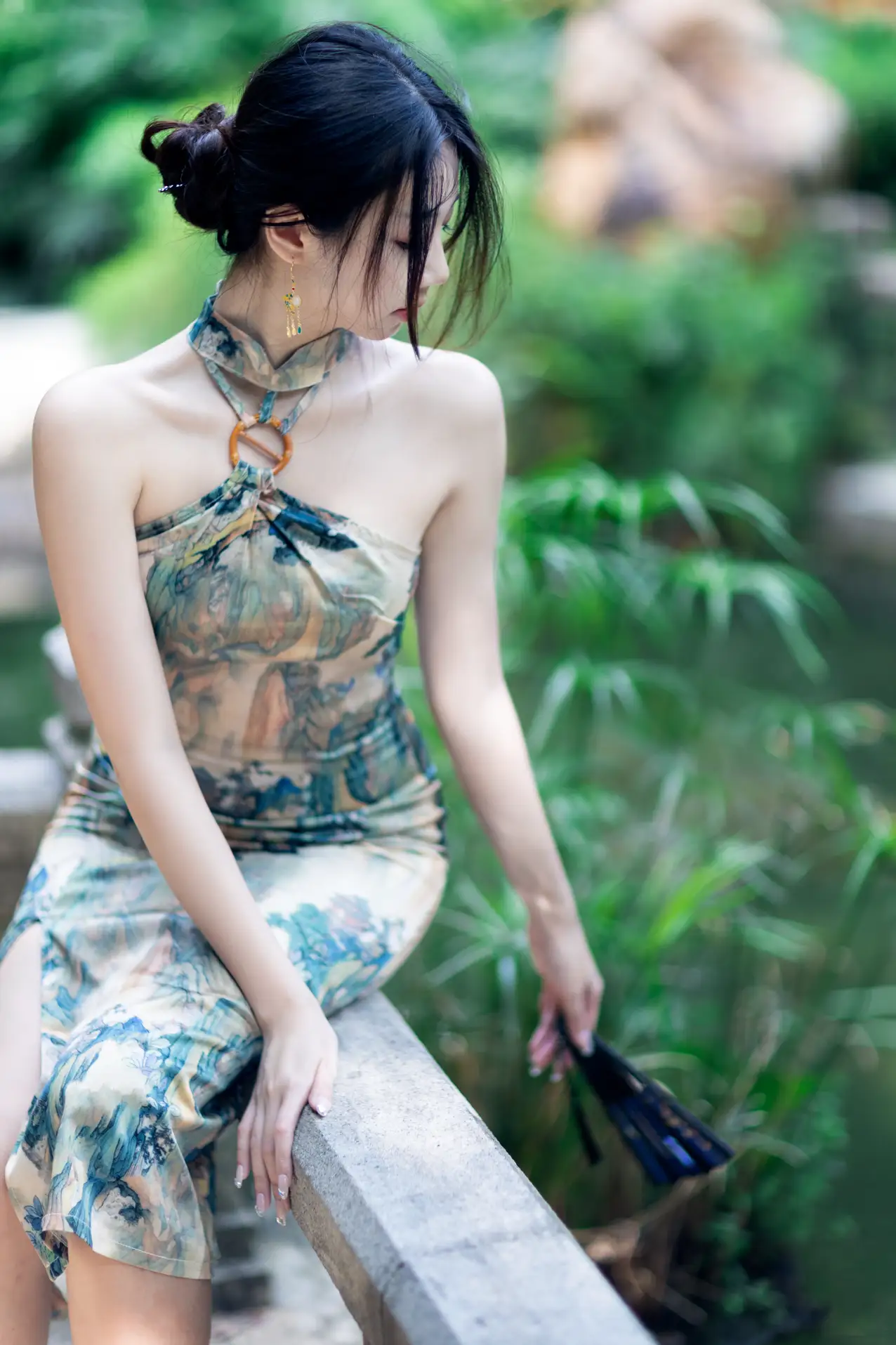 [YITUYU] 2022.08.02 Vol.1610 – Only this green Pineapple Bun#[42P]-2