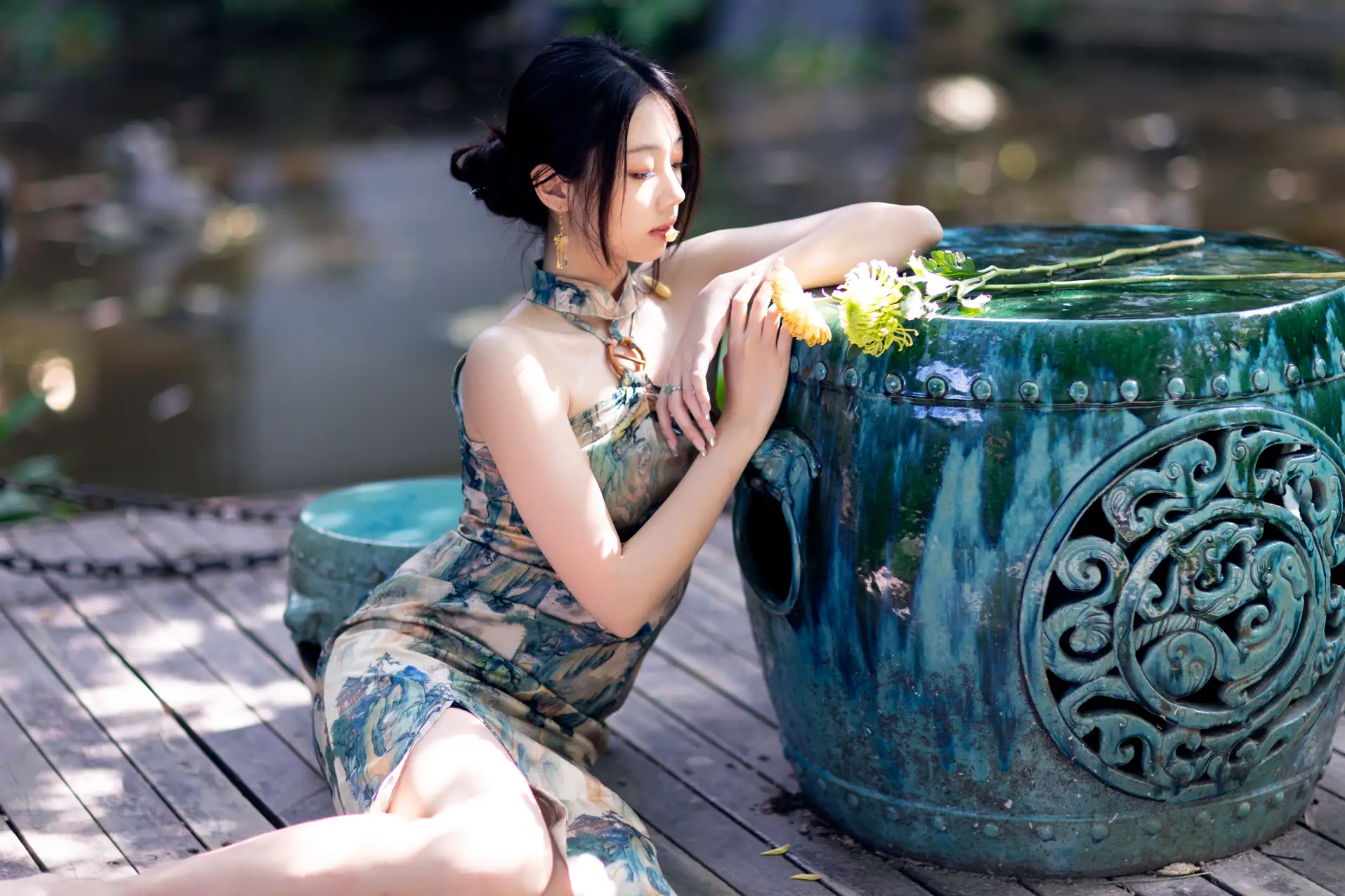 [YITUYU] 2022.08.02 Vol.1610 – Only this green Pineapple Bun#[42P]-1