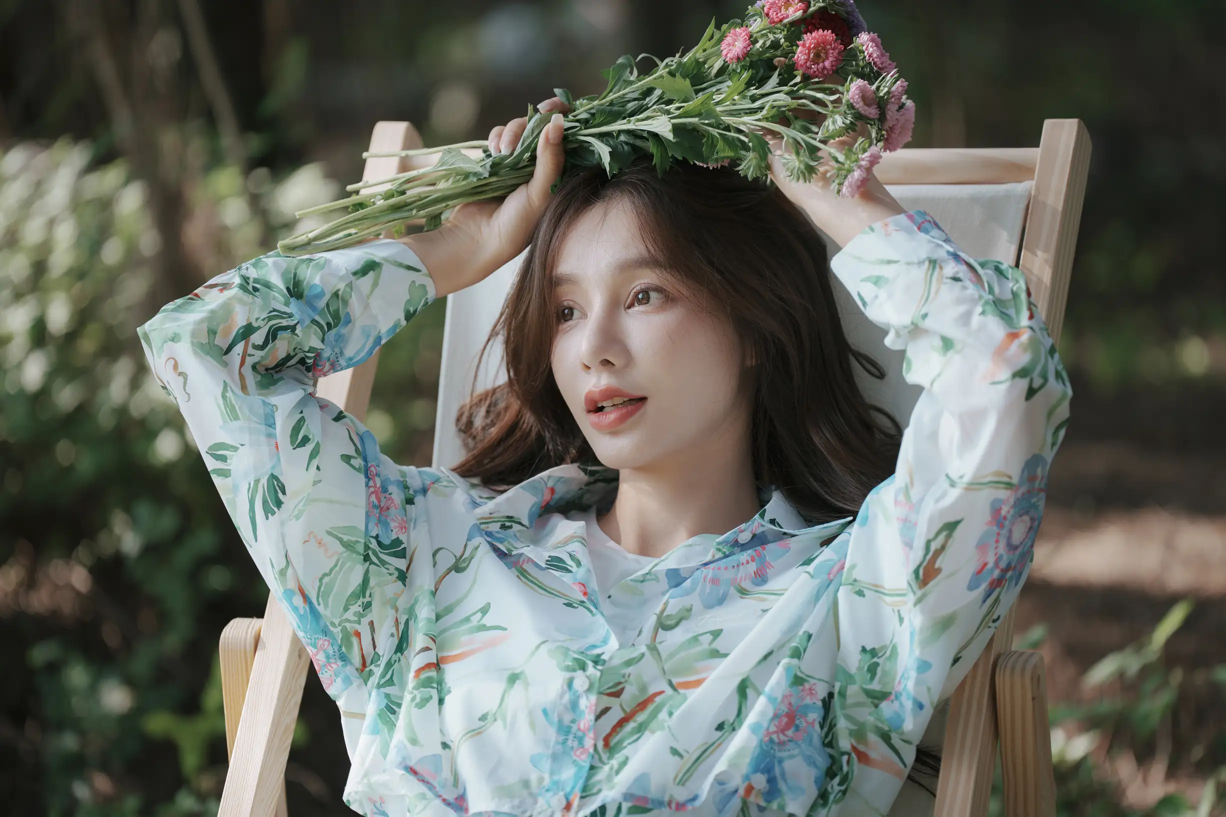 [YITUYU] 2022.08.11 Vol.1678 – Oxygen Girl’s Midsummer Forest Classmate Shuwen#[53P]-2