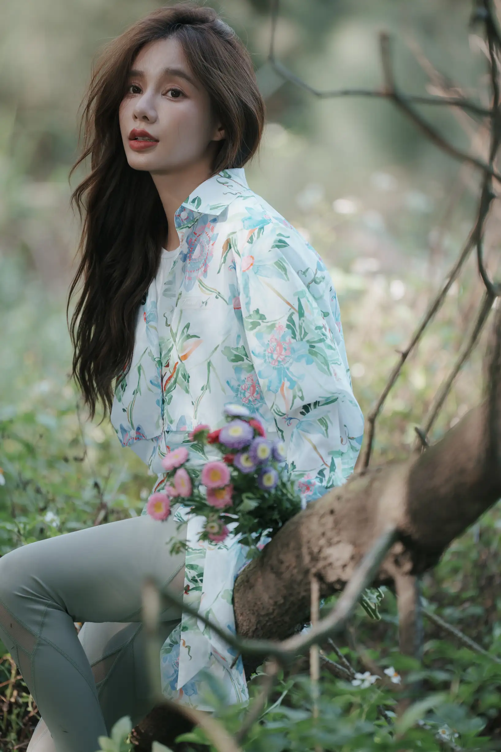[YITUYU] 2022.08.11 Vol.1678 – Oxygen Girl’s Midsummer Forest Classmate Shuwen#[53P]-10