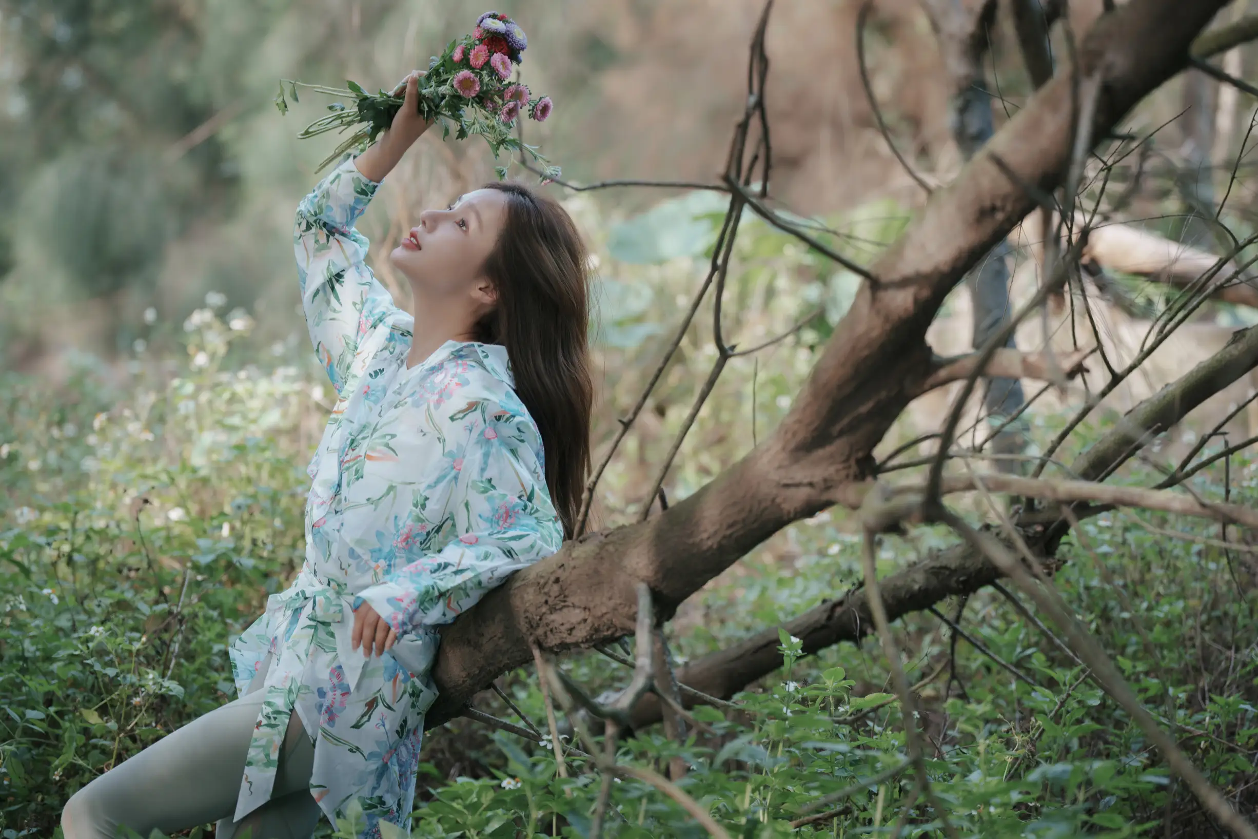 [YITUYU] 2022.08.11 Vol.1678 – Oxygen Girl’s Midsummer Forest Classmate Shuwen#[53P]-2
