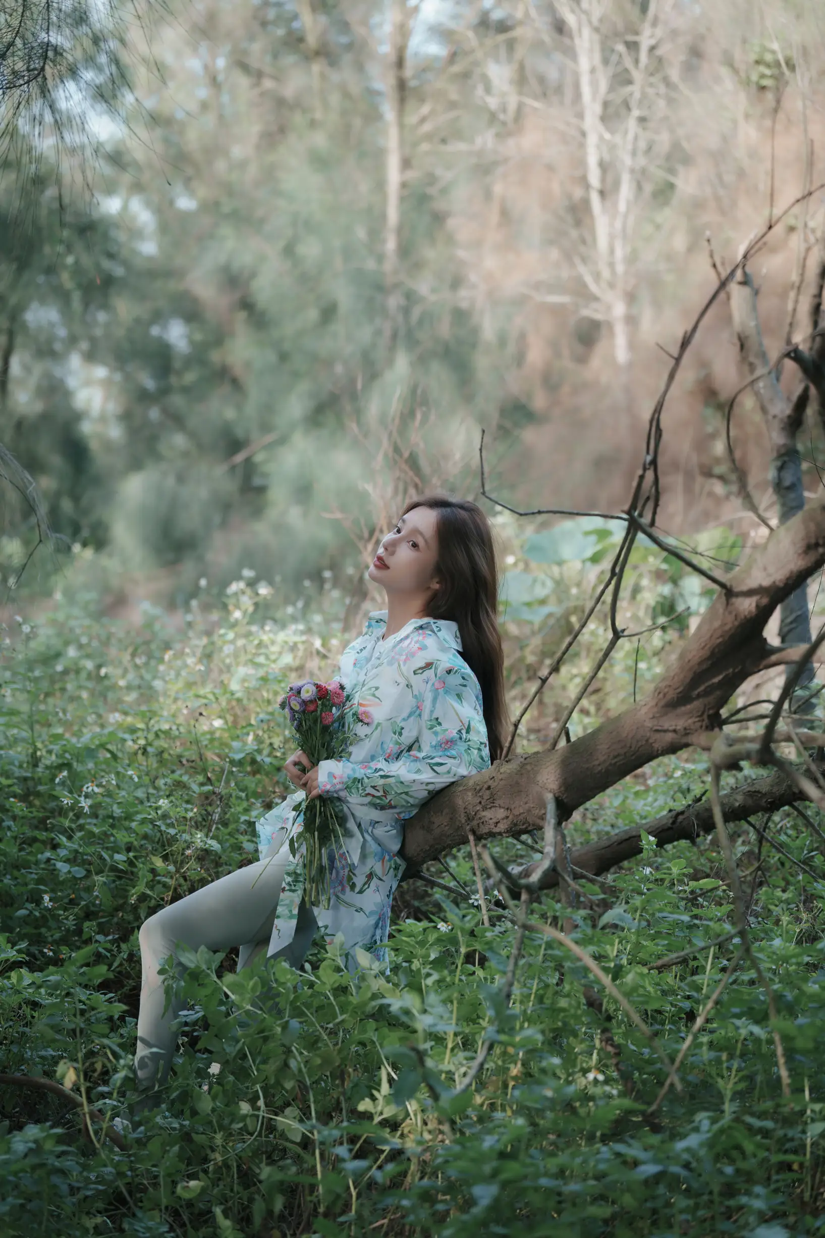 [YITUYU] 2022.08.11 Vol.1678 – Oxygen Girl’s Midsummer Forest Classmate Shuwen#[53P]-3