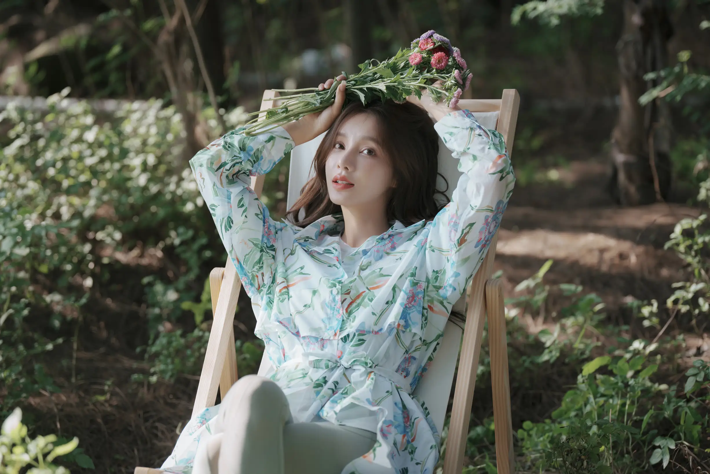 [YITUYU] 2022.08.11 Vol.1678 – Oxygen Girl’s Midsummer Forest Classmate Shuwen#[53P]-2