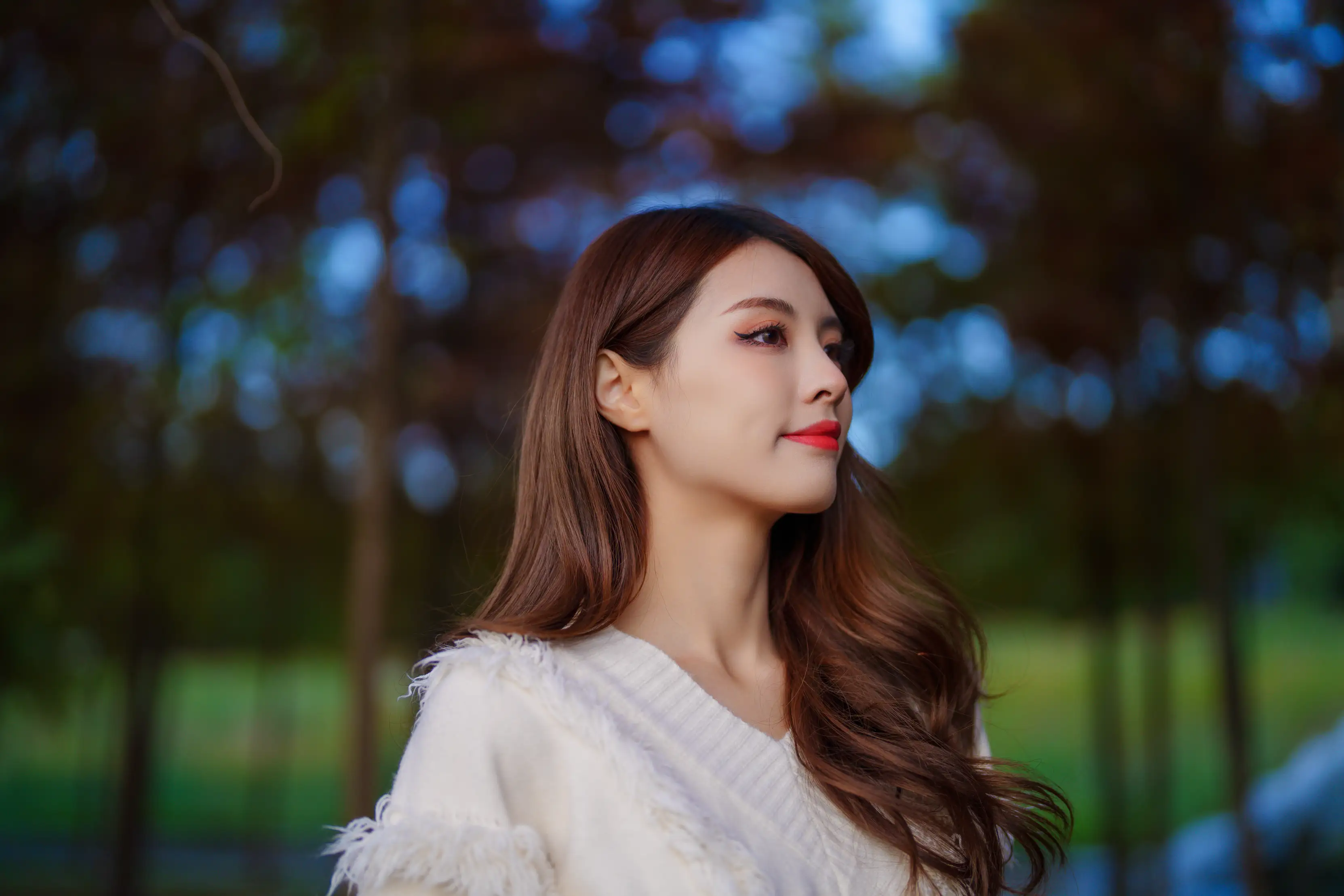 [YITUYU] 2022.02.03 Vol.745 – One leaf knows autumn, the metasequoia tree in autumn is brilliant in red Teng Jing#[50P]-7