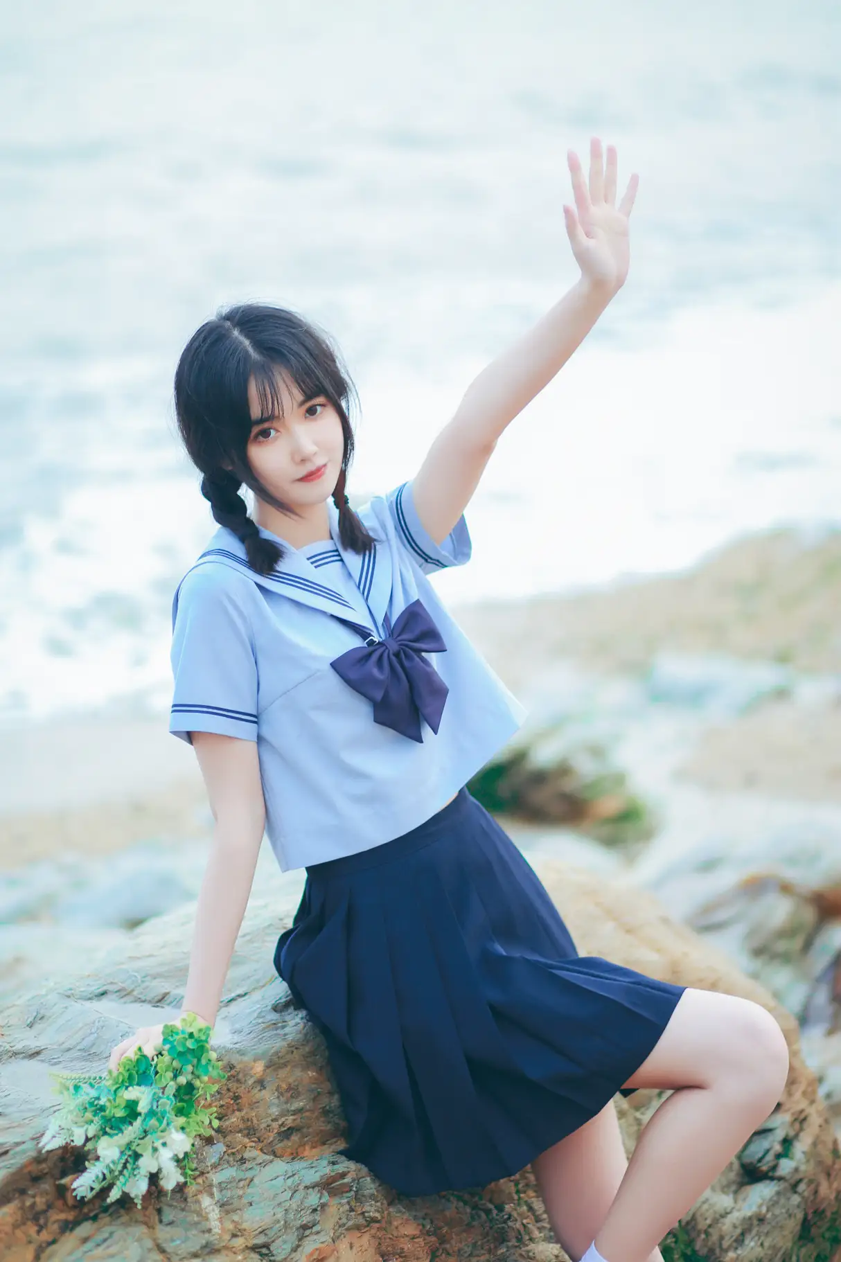 [YITUYU] 2022.07.28 Vol.1565 – Girl at the Summer Beach Light cherry blossom#[26P]-4