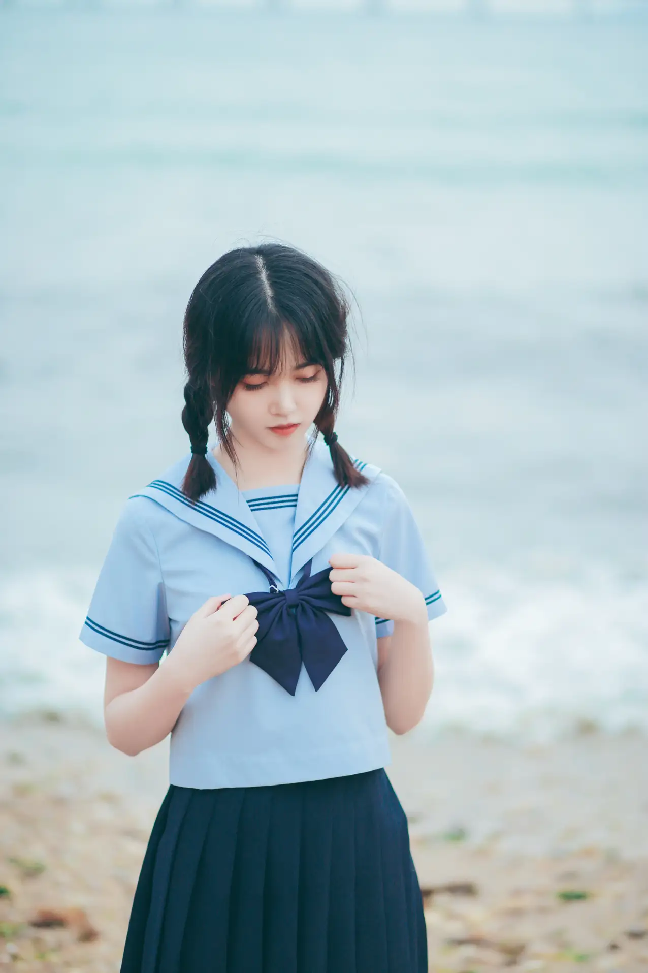 [YITUYU] 2022.07.28 Vol.1565 – Girl at the Summer Beach Light cherry blossom#[26P]-2