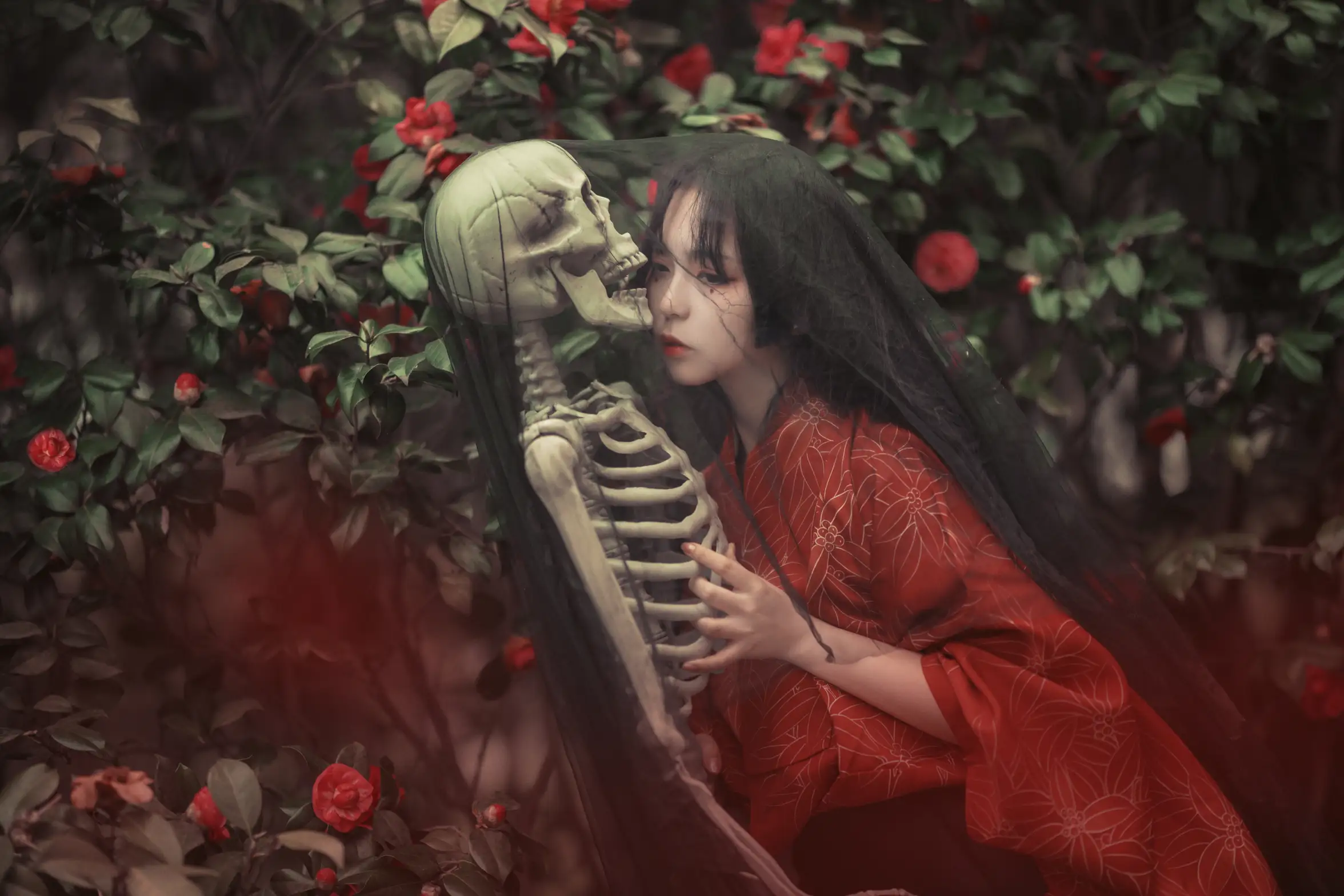 [YITUYU] 2022.07.31 Vol.1594 – Burial Flowers Ink and red dust#[23P]-2