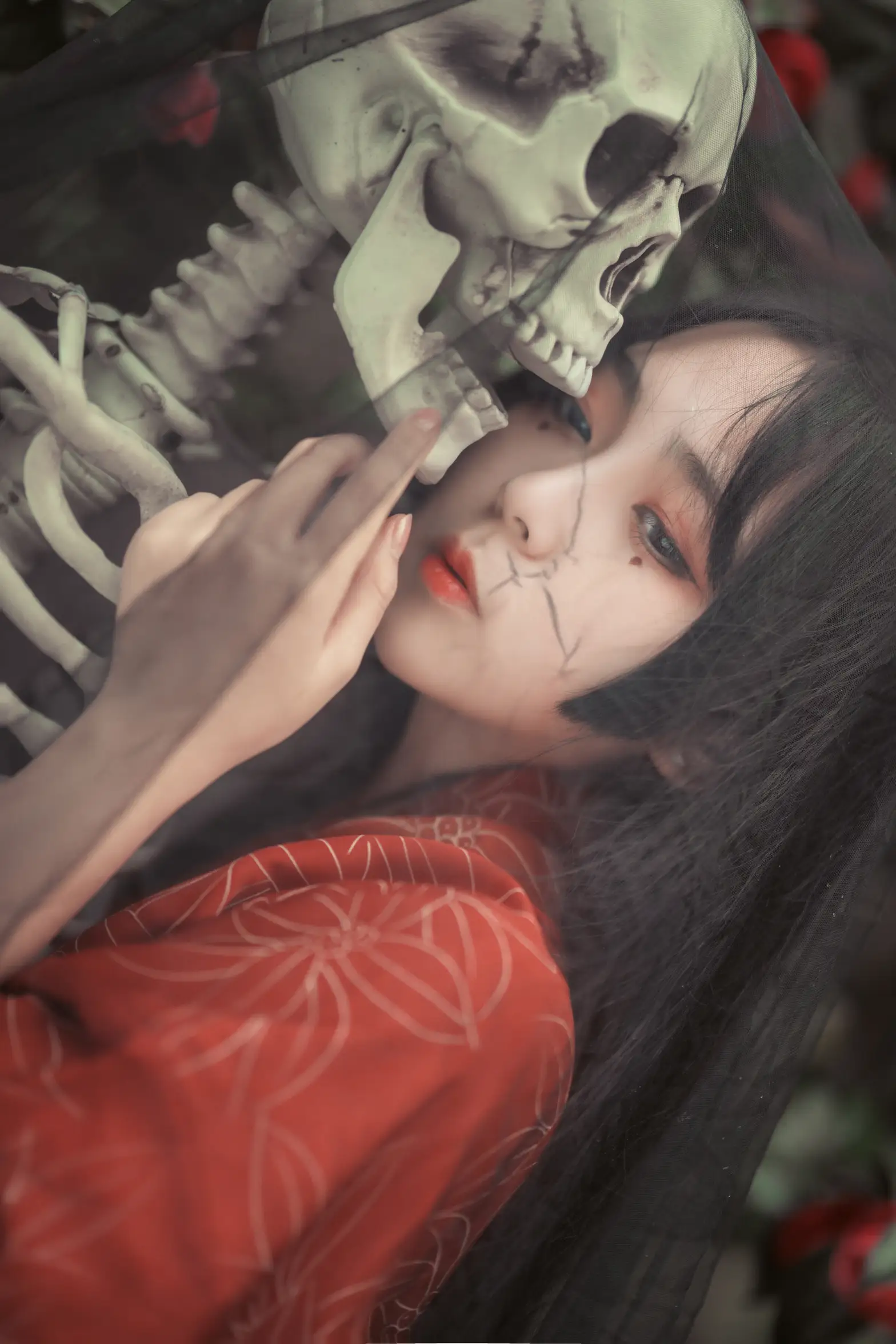 [YITUYU] 2022.07.31 Vol.1594 – Burial Flowers Ink and red dust#[23P]-3